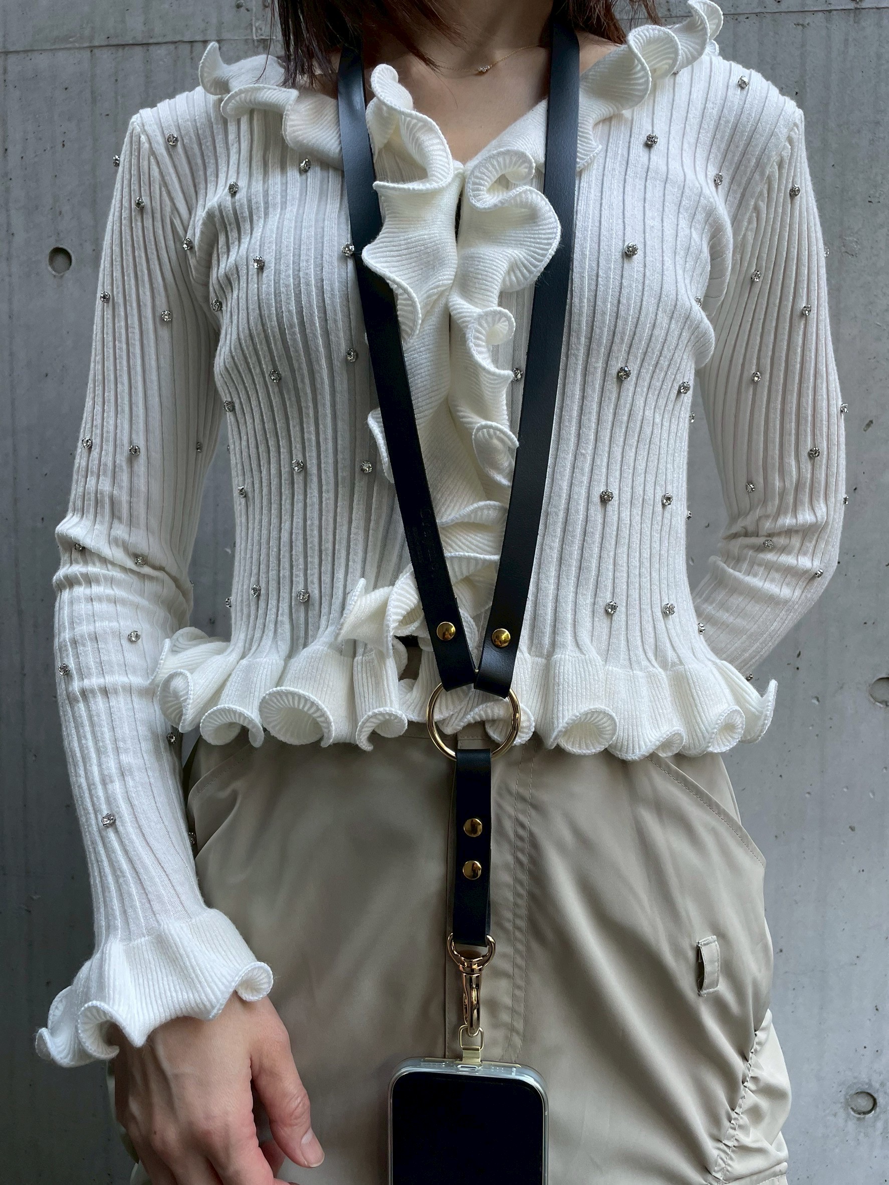 Leather harness Strap
