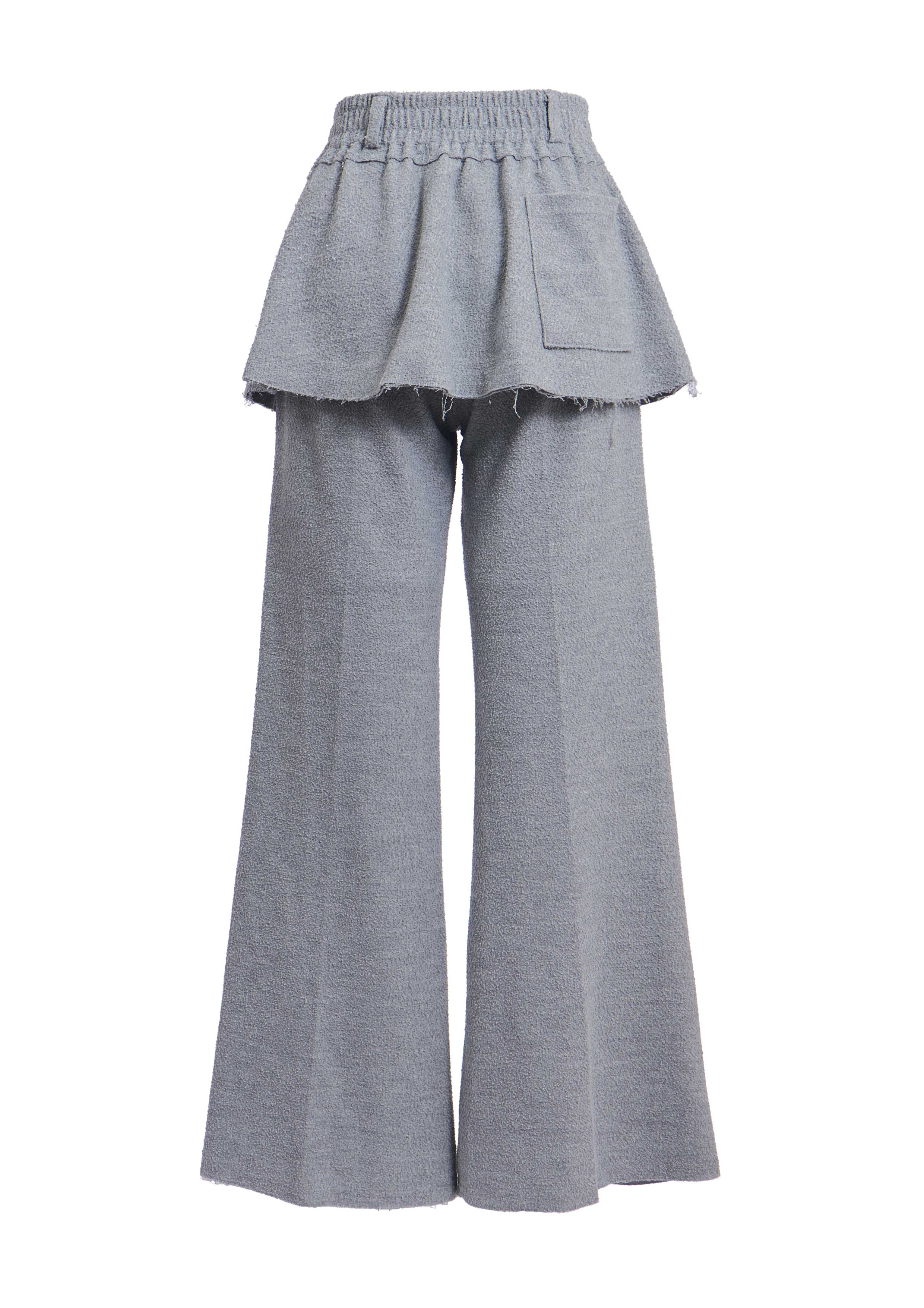 2way Skirt Layered Pants