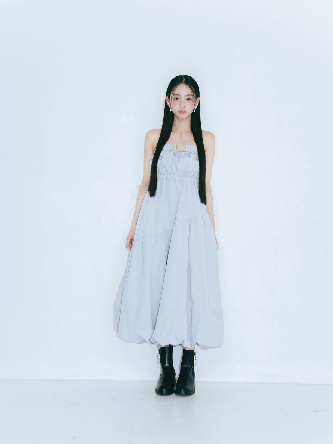 2way Balloon Bare Dress