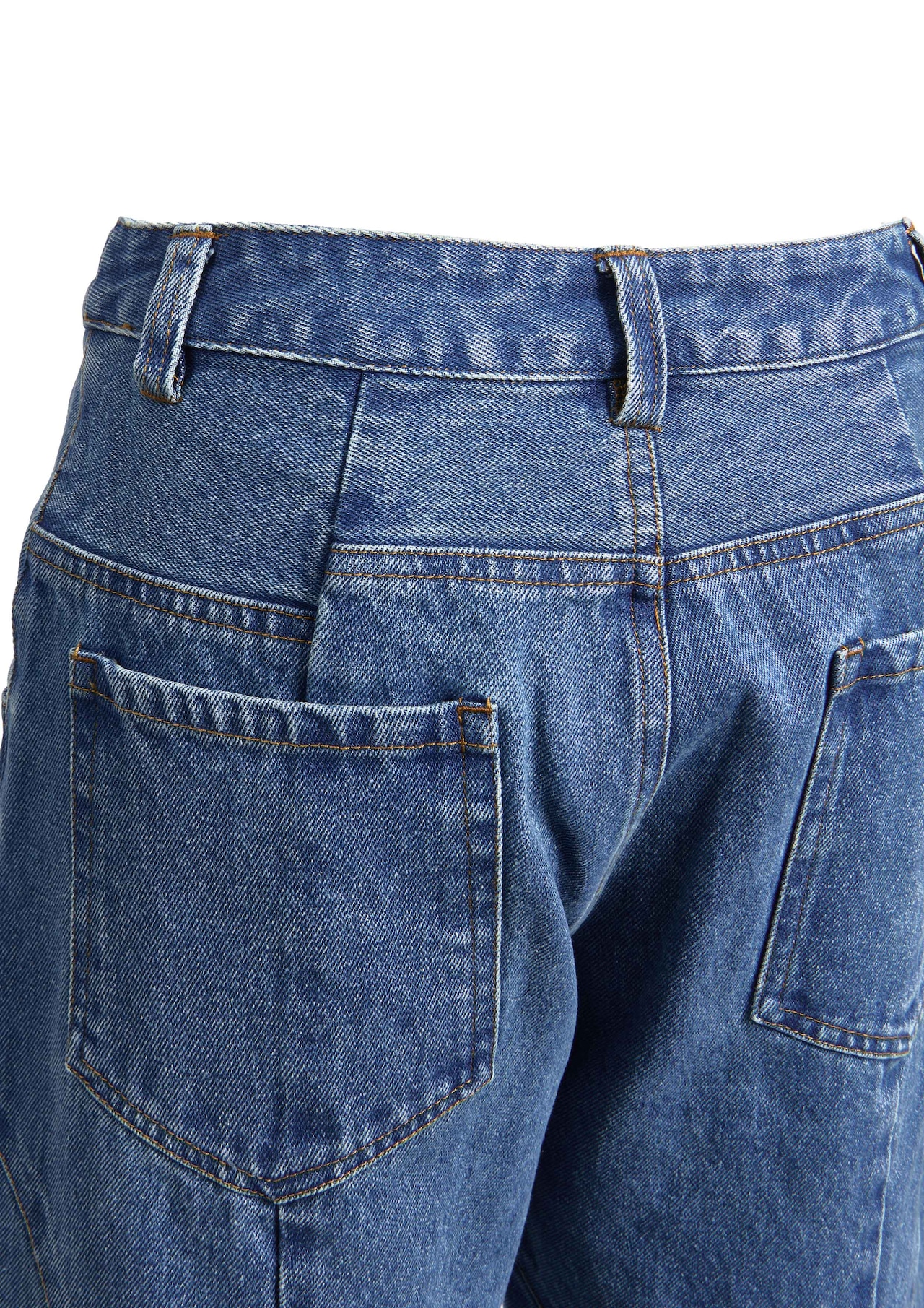 Stitch Line Denim Pants