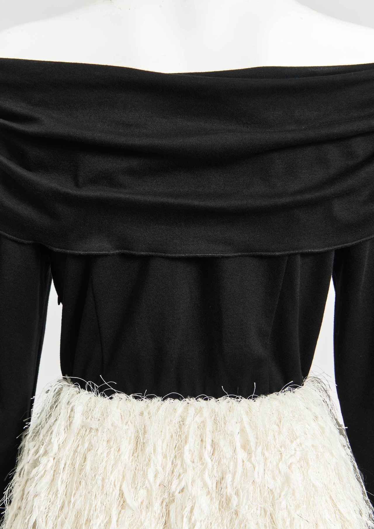 Volume Feather Dress