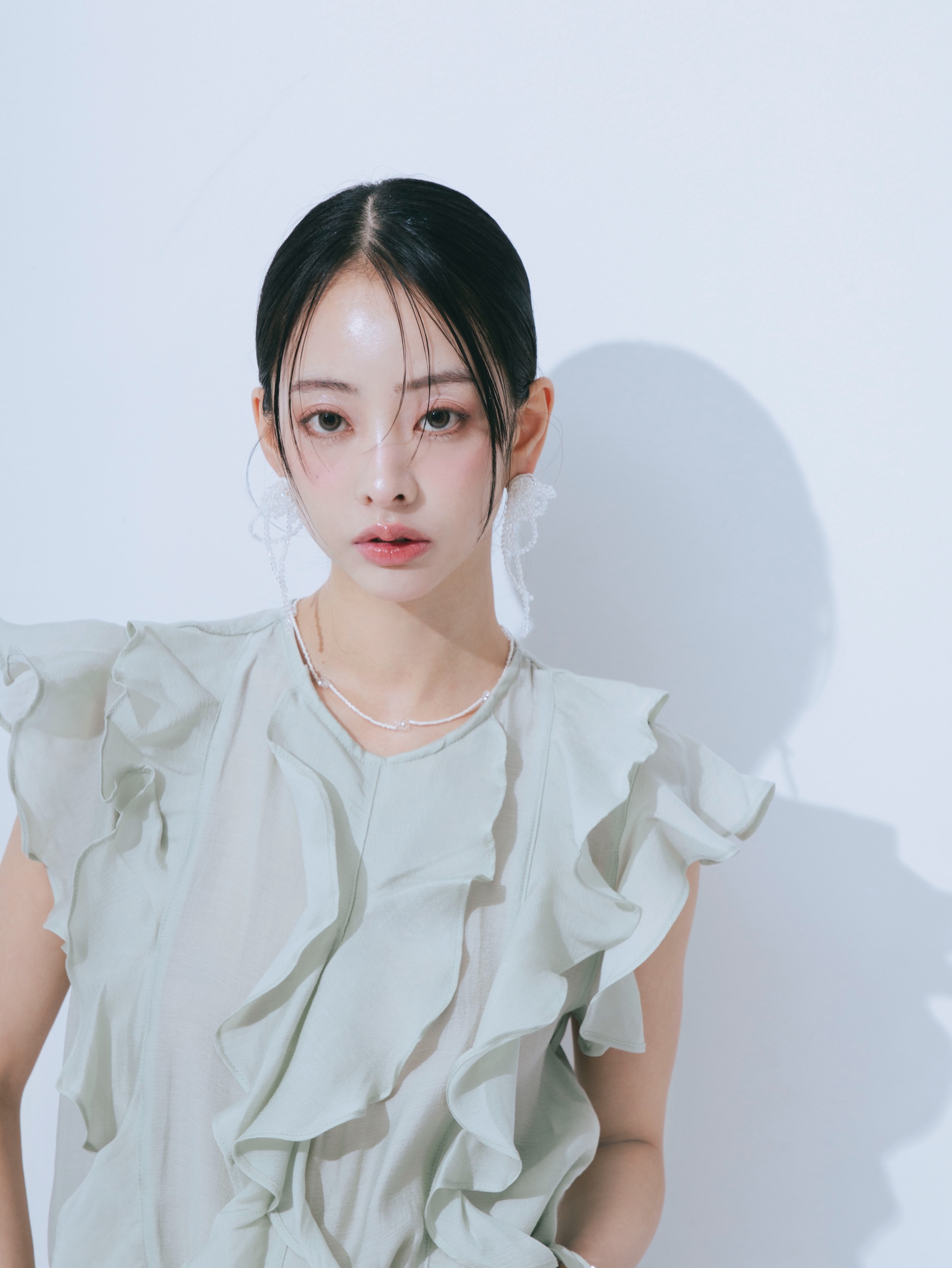 【JOUR by Crayme,】Ruffle Frill Tops