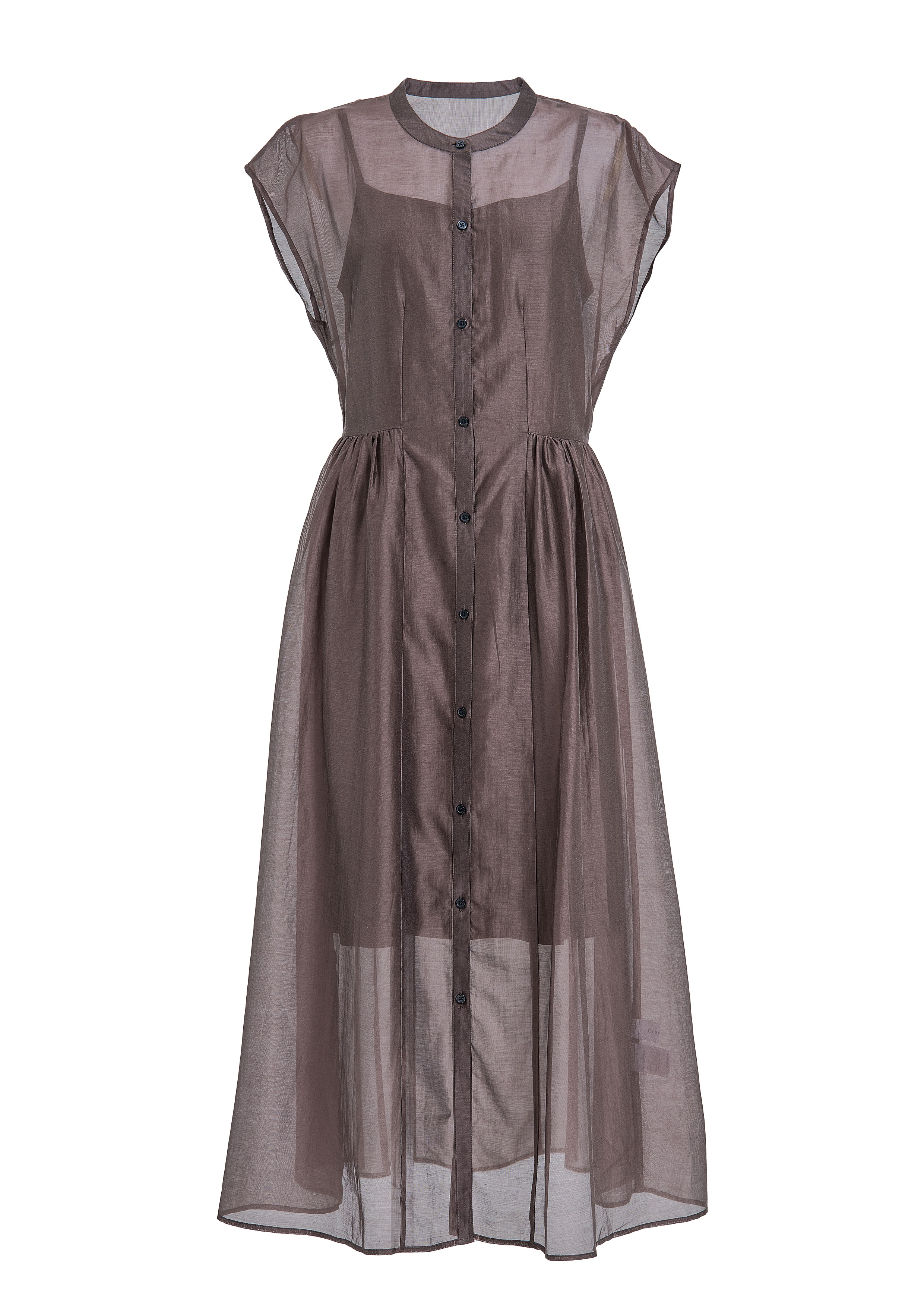 【JOUR by Crayme,】Airy Cool Sheer Dress