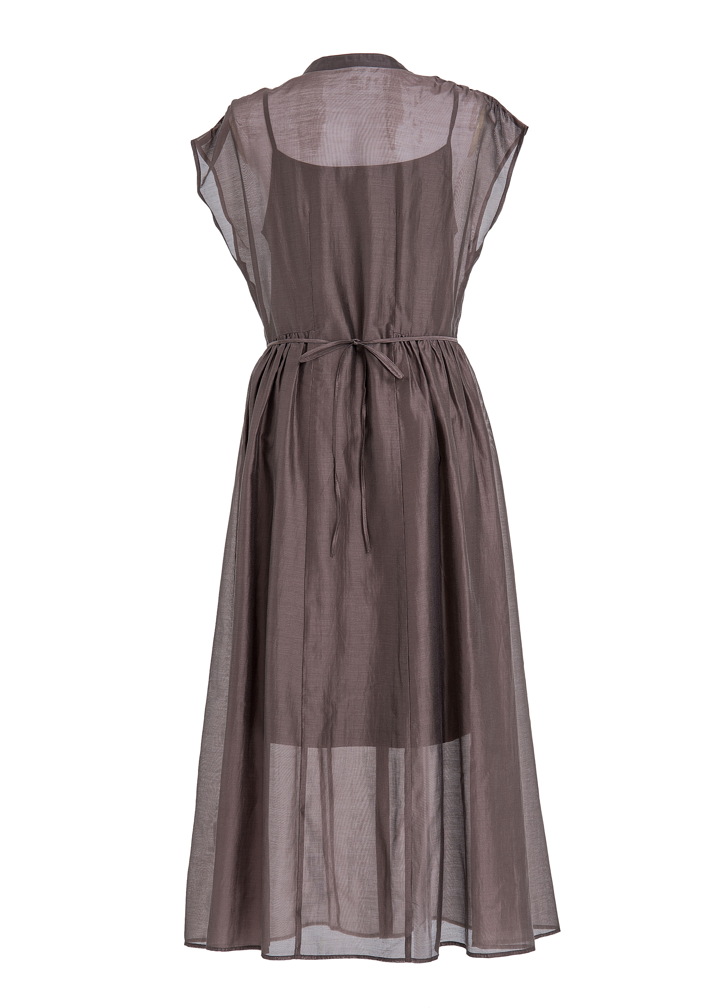 【JOUR by Crayme,】Airy Cool Sheer Dress