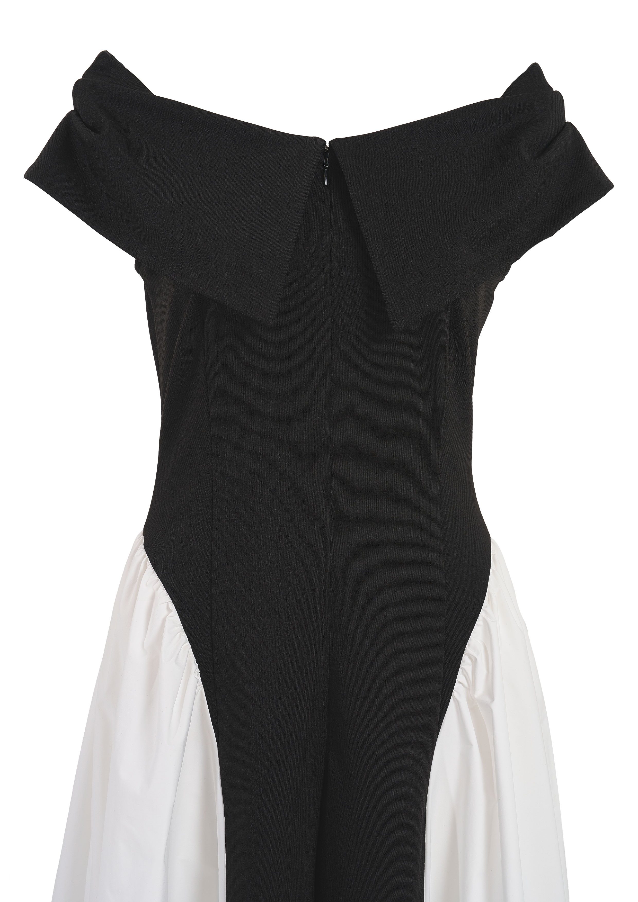 【JOUR by Crayme,】Ribbon Collar Dual Dress