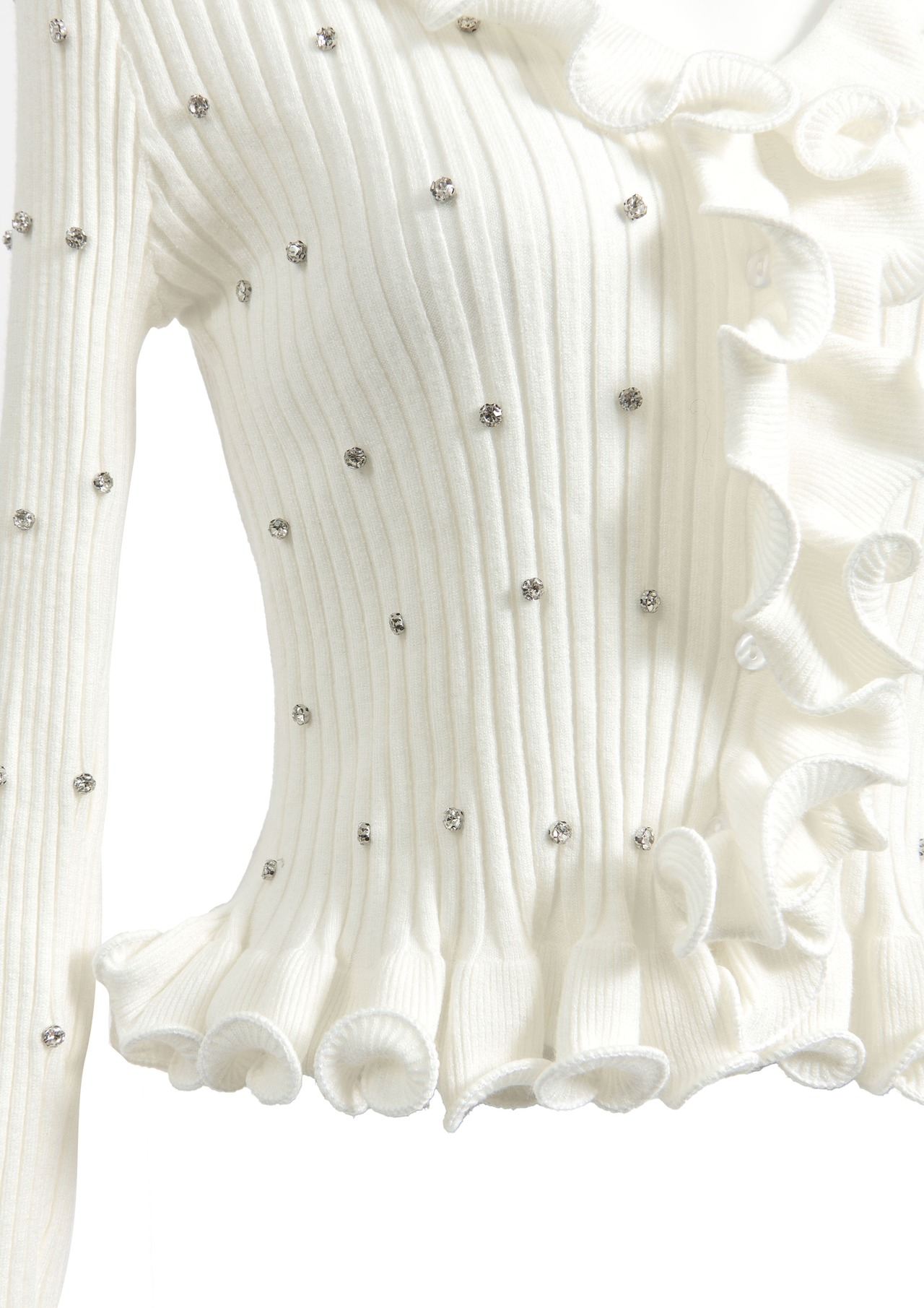 Ruffle Frill Bijou Knit
