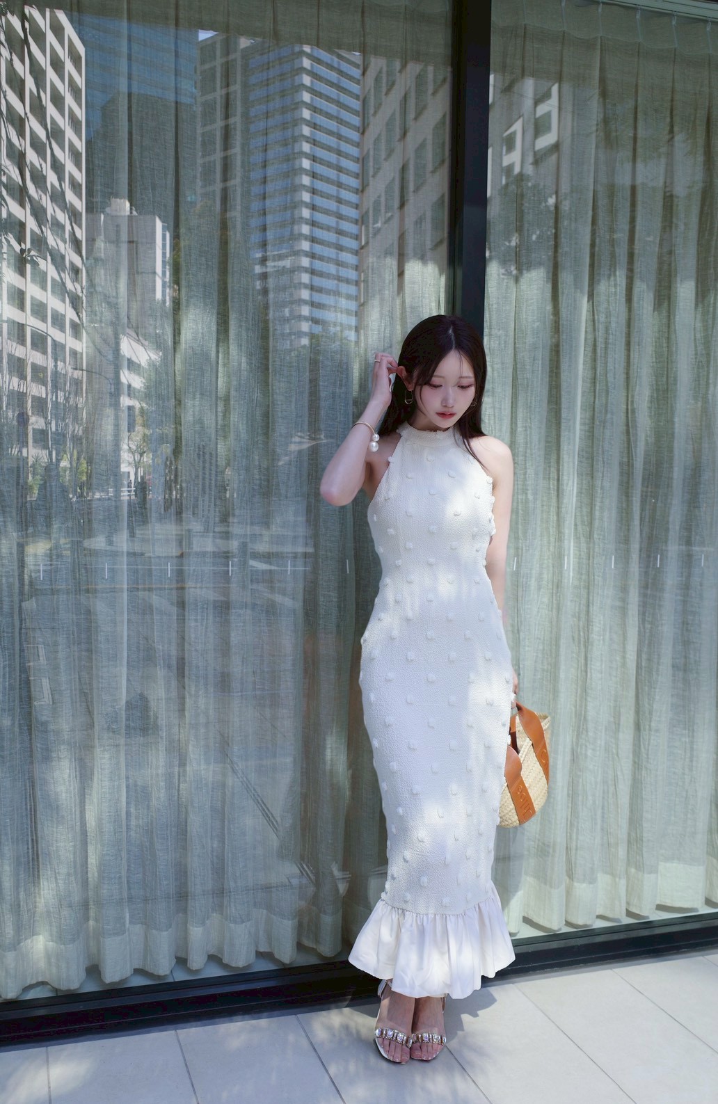 American Sleeve Puffy Dress