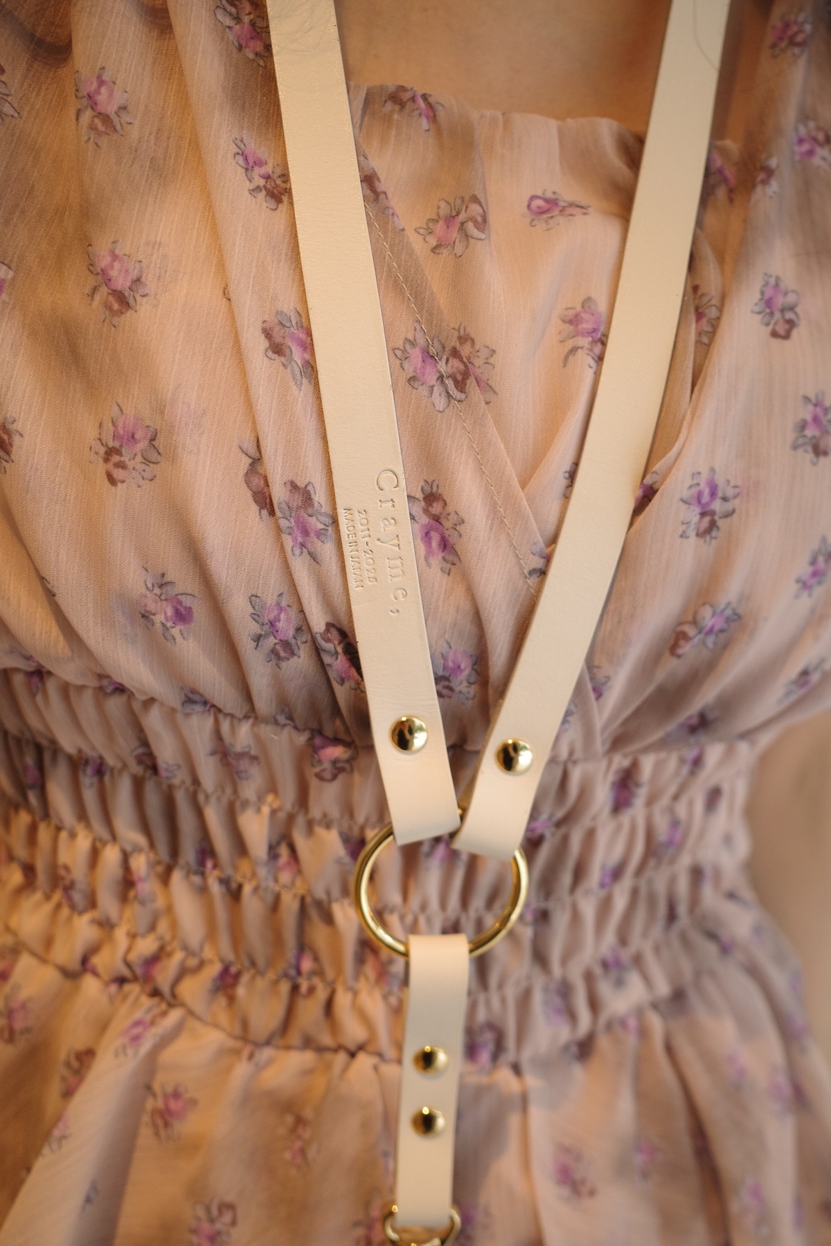 Leather harness Strap