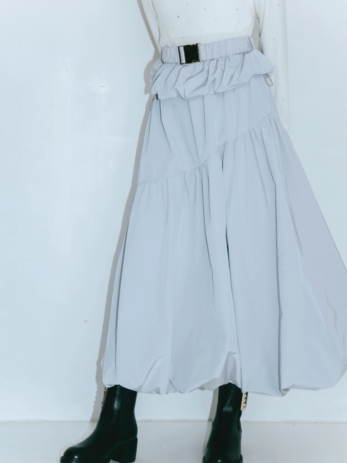 2way Balloon Bare Dress