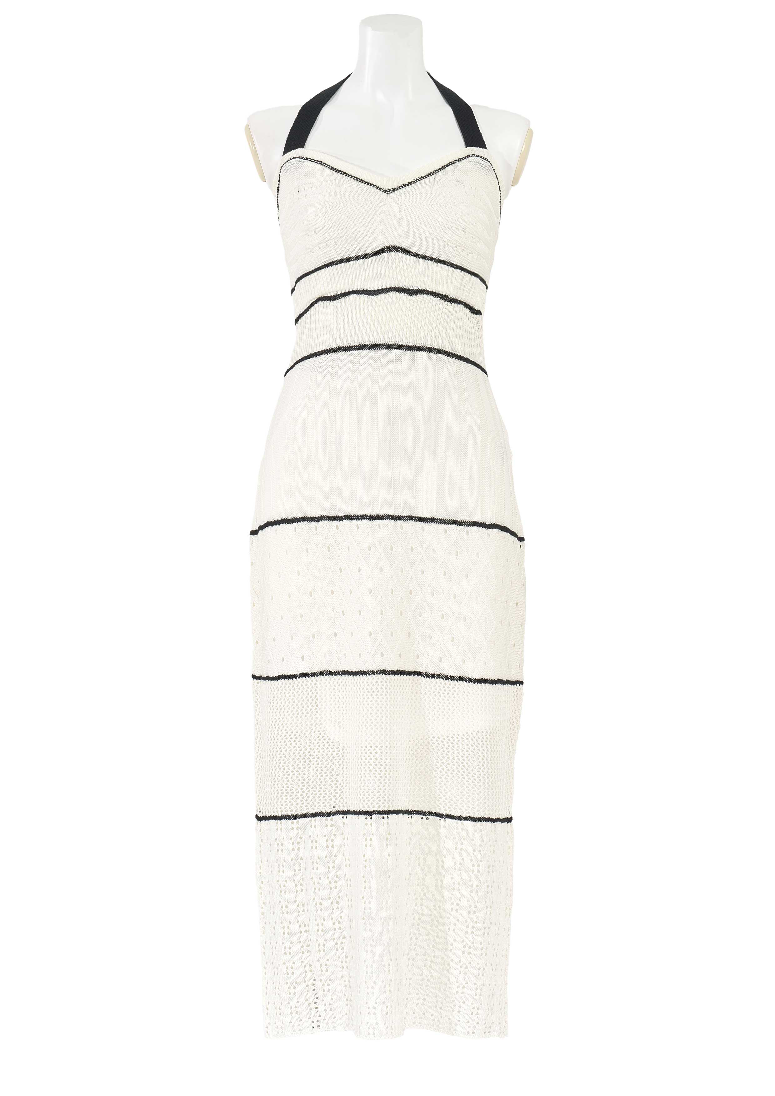 【JOUR by Crayme,】Crochet Knit Dress Set