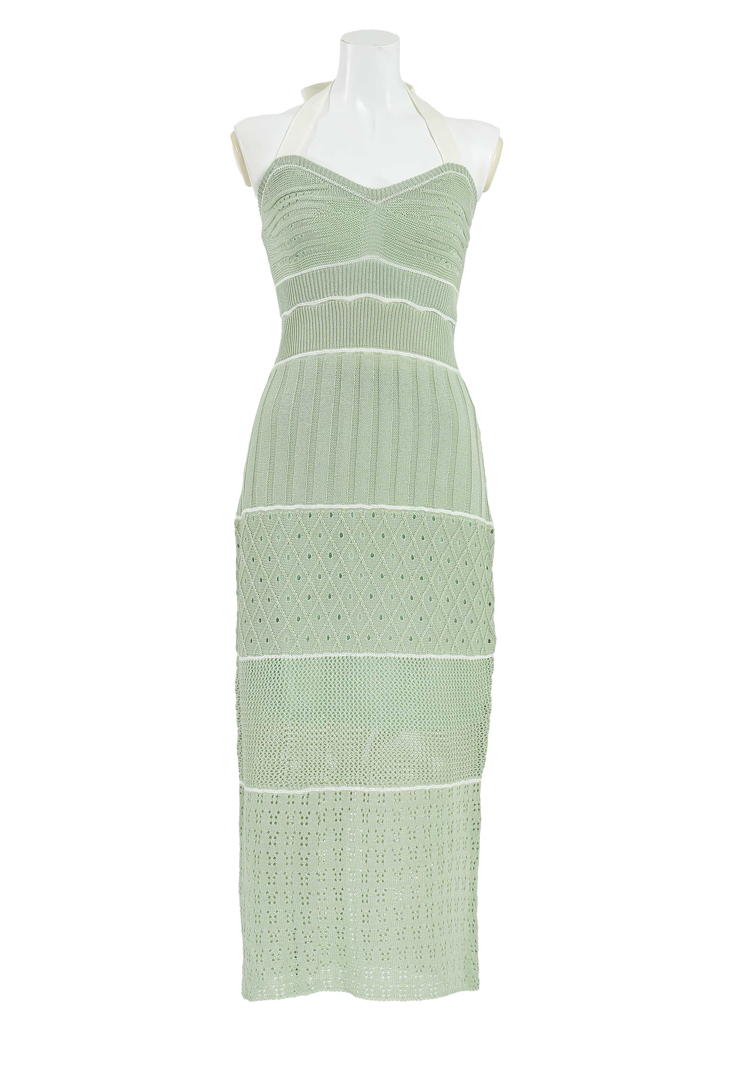 【JOUR by Crayme,】Crochet Knit Dress Set