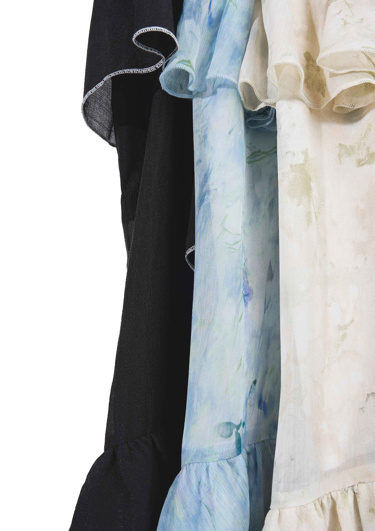 Watercolor Ruffle Dress