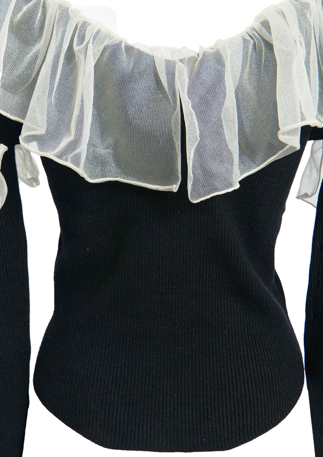 【JOUR by Crayme,】Fairy Frill Knit