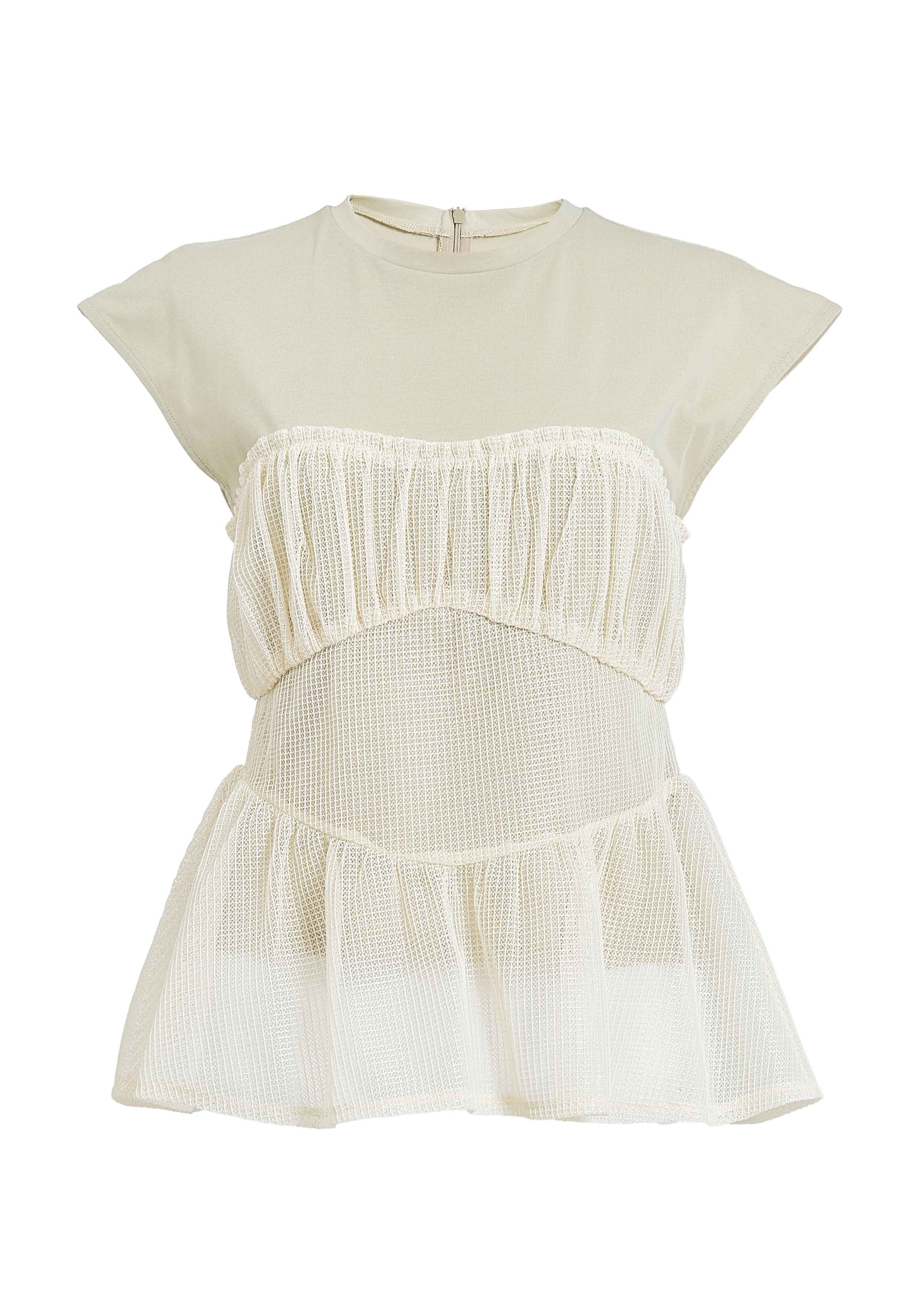 【JOUR by Crayme,】Airy Cool Bistier Tops