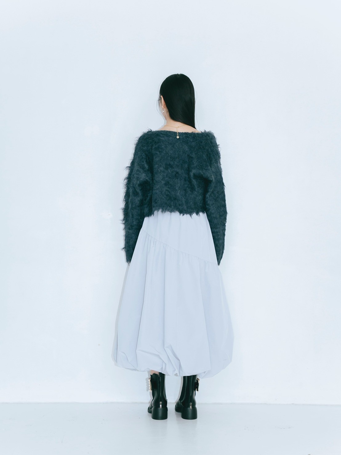 2way Balloon Bare Dress