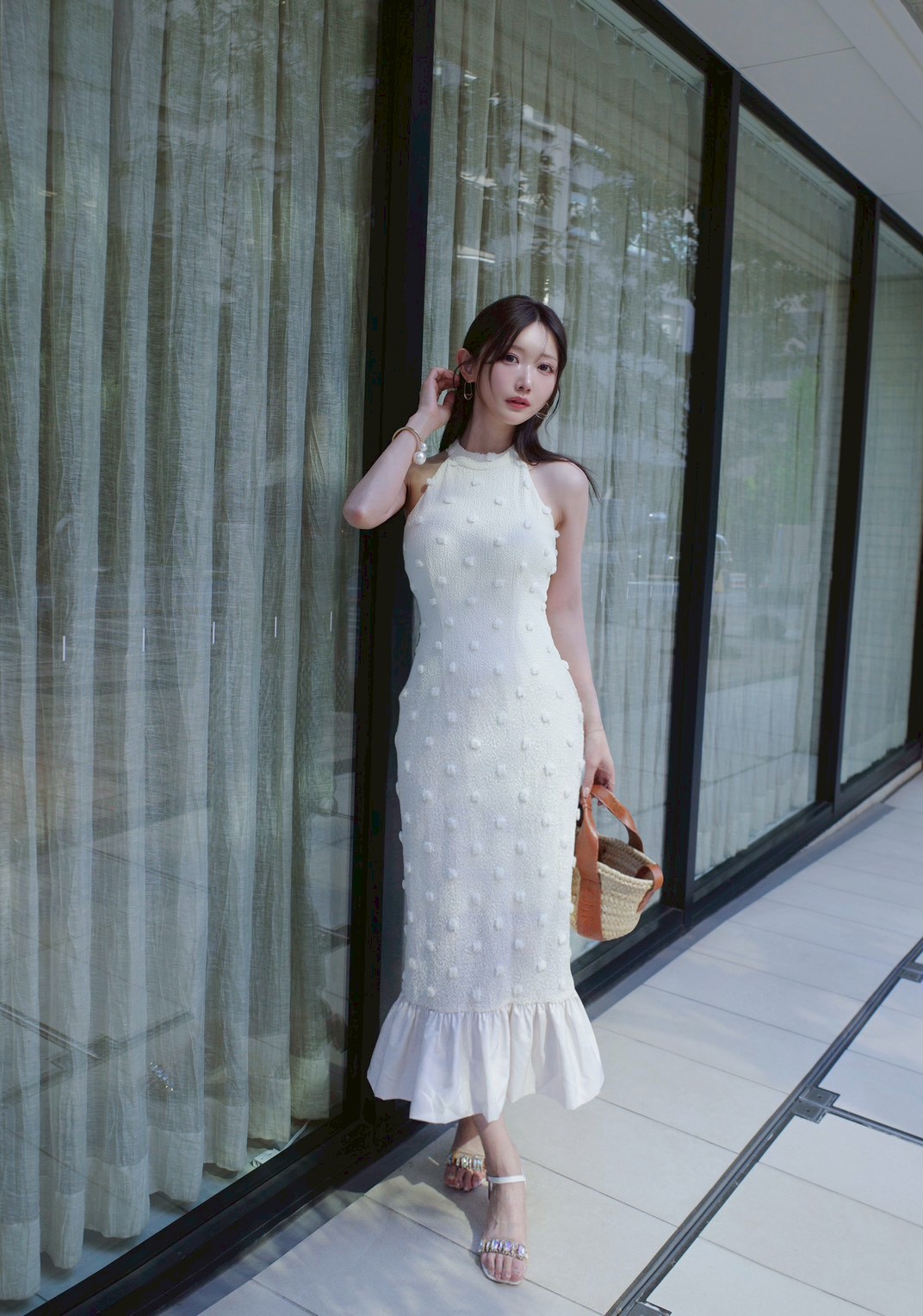 American Sleeve Puffy Dress