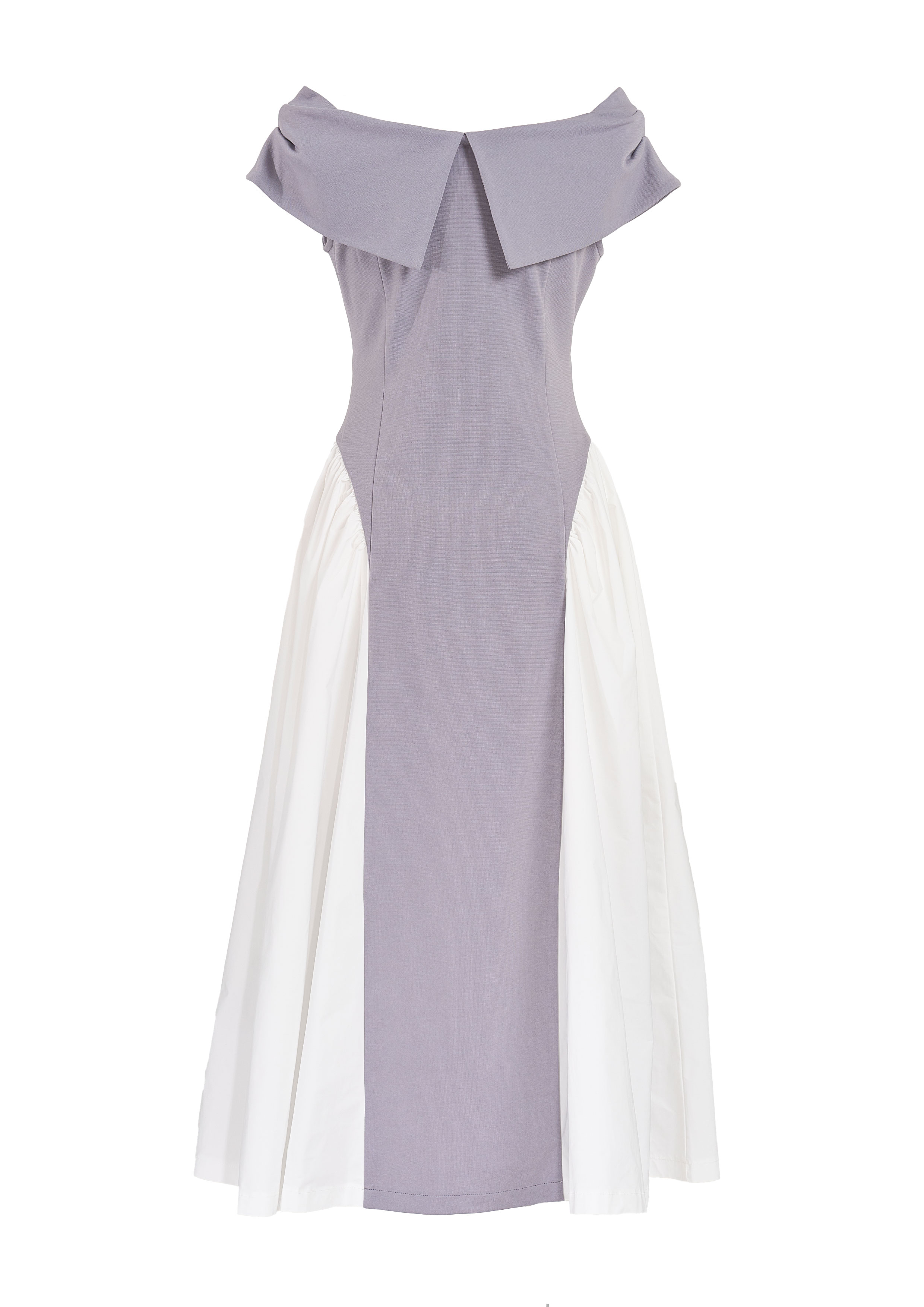 【JOUR by Crayme,】Ribbon Collar Dual Dress