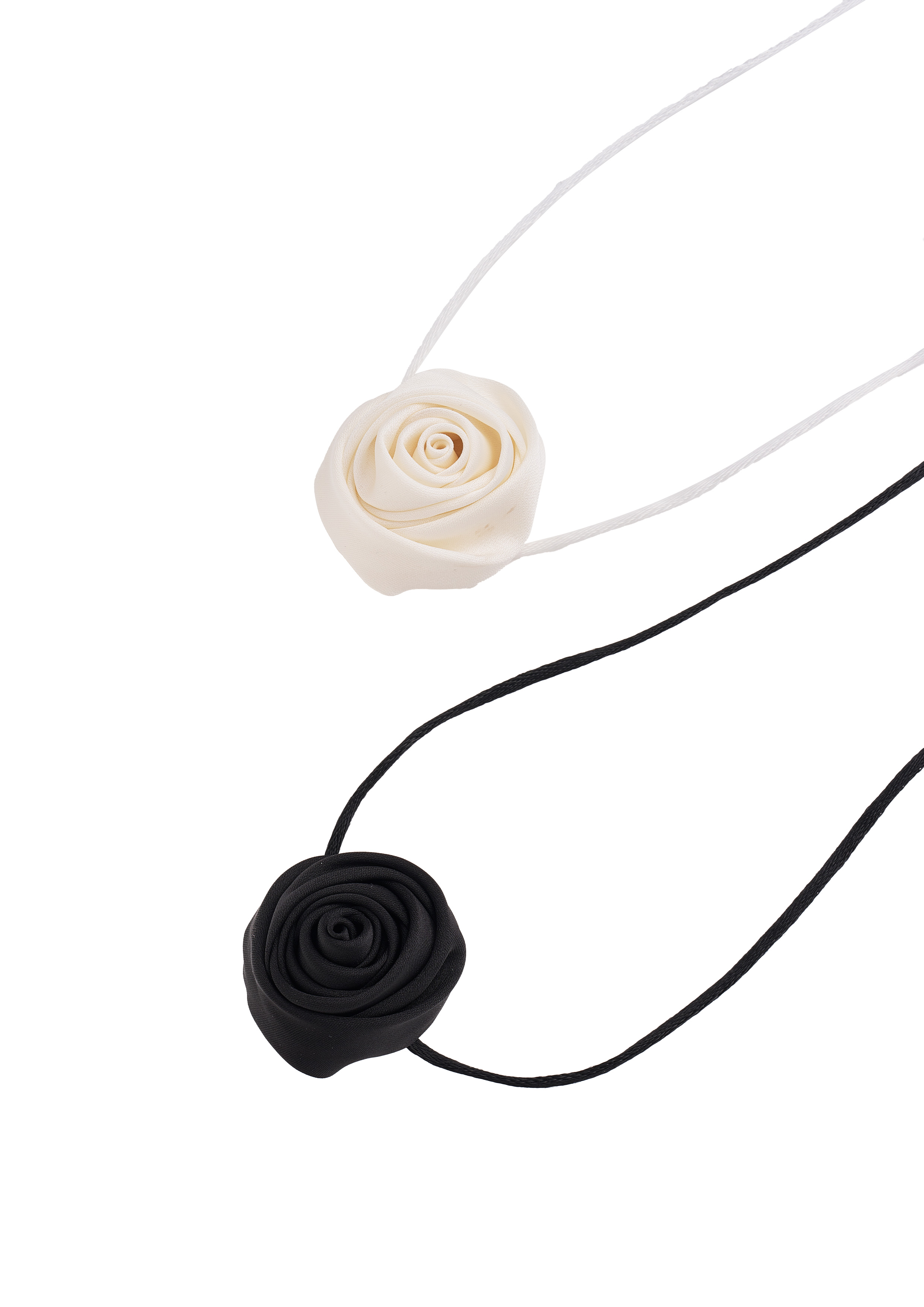 Rose Ribbon Choker