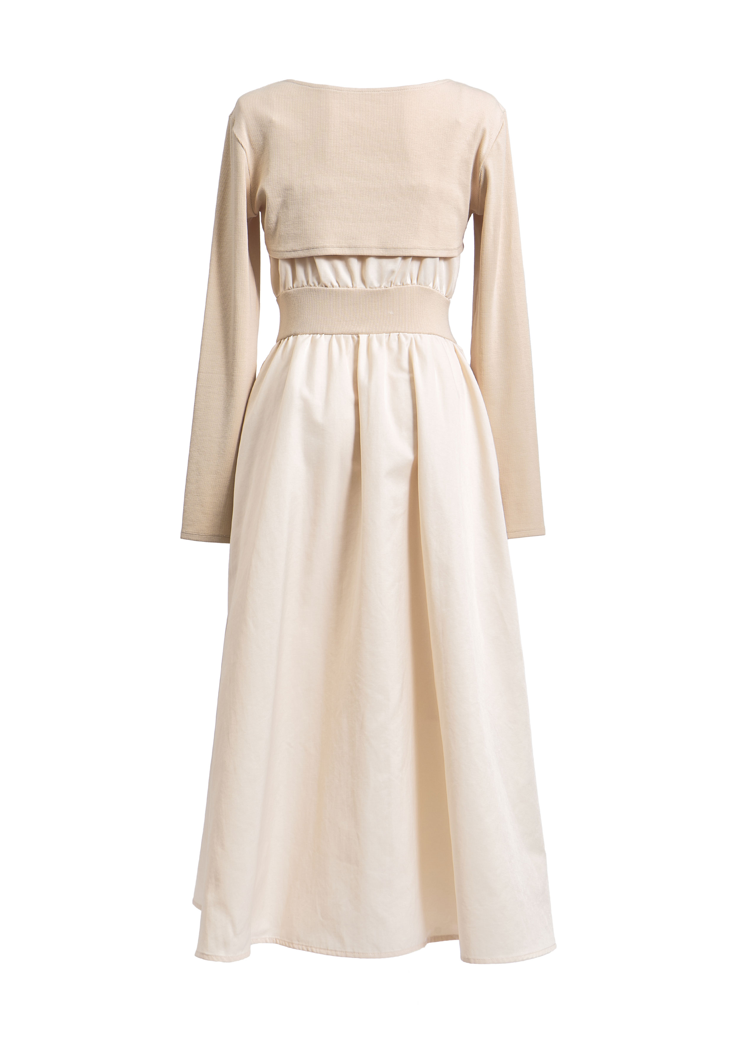 【JOUR by Crayme,】Front Zip Line Dress Set