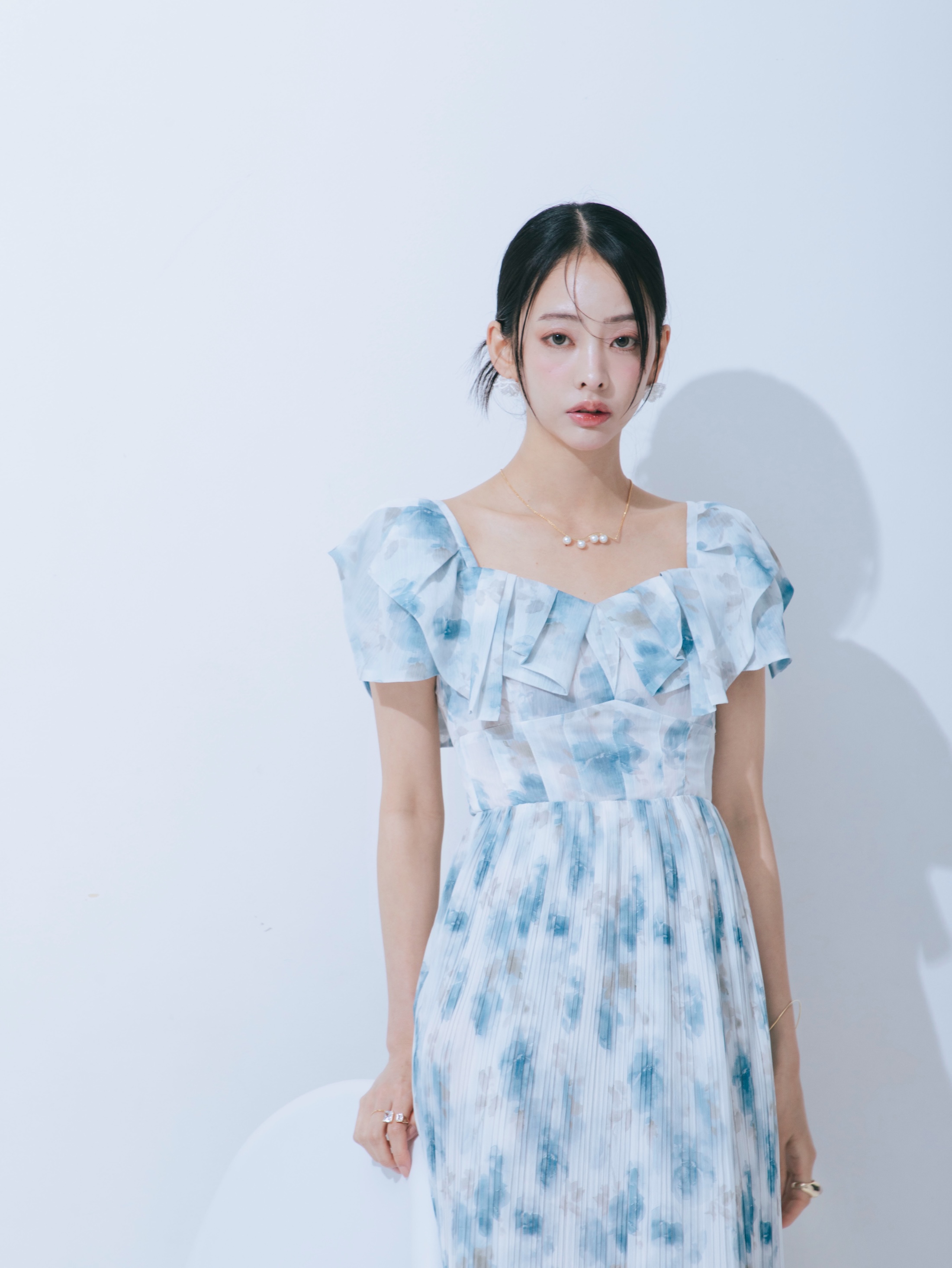 【JOUR by Crayme,】Fleur Collar Dress