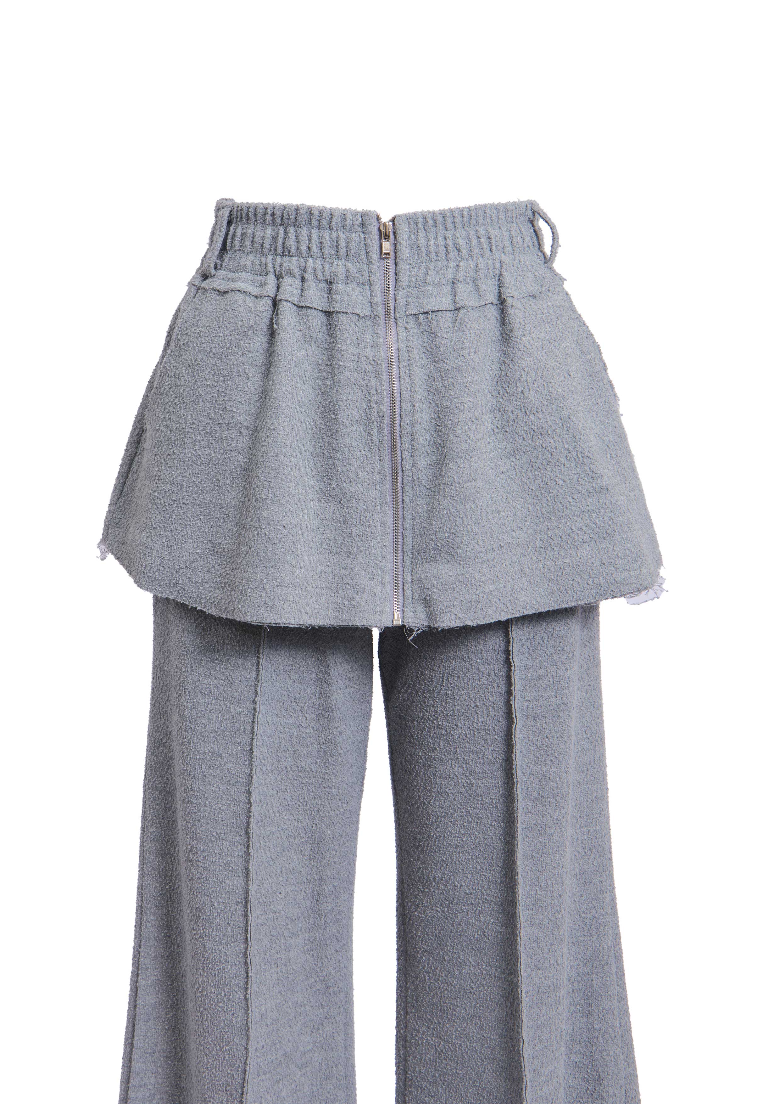 2way Skirt Layered Pants