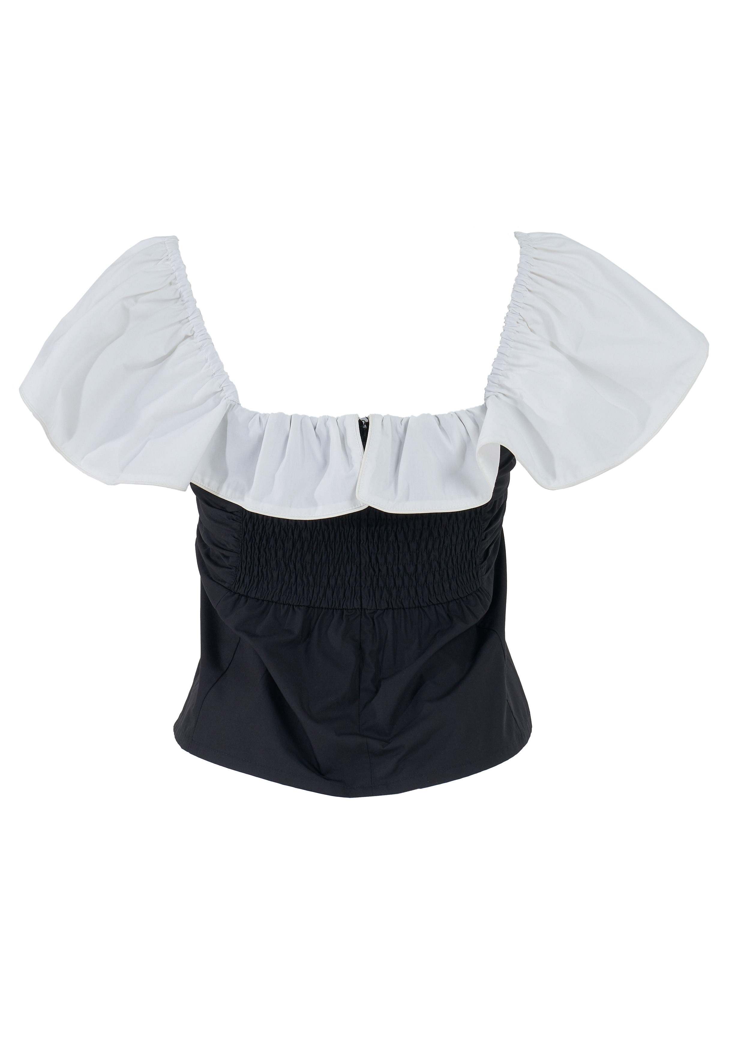 【JOUR by Crayme,】2way Frill Shirt Tops