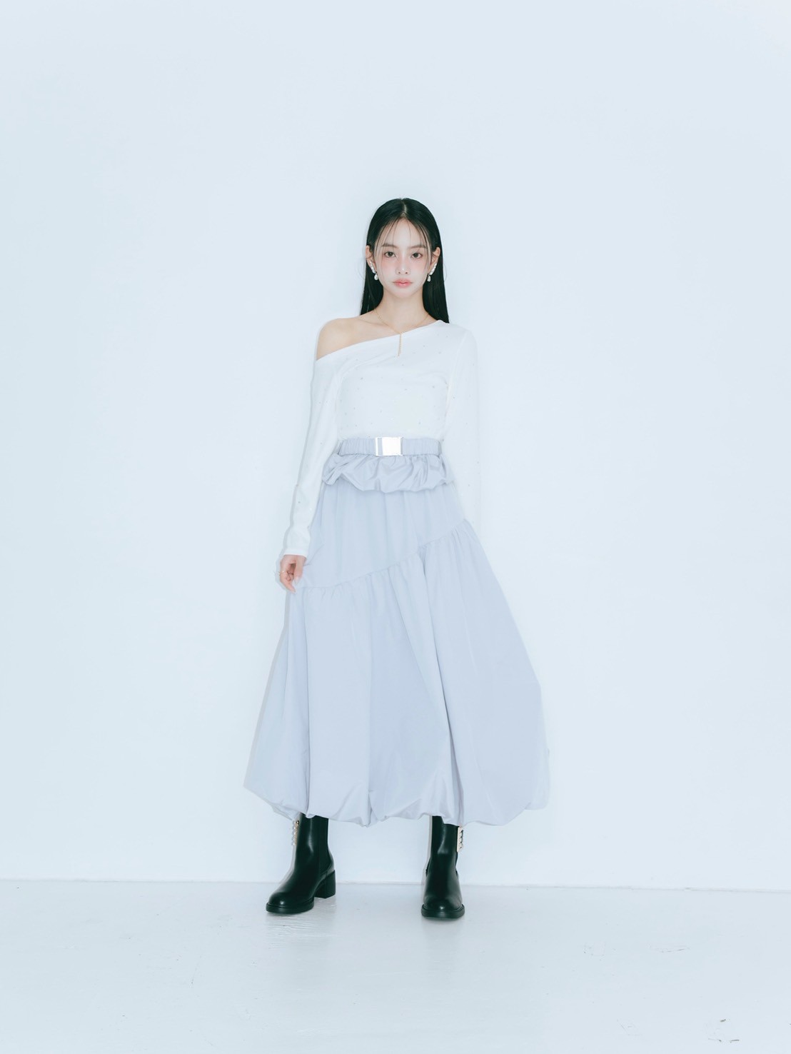 Bijou One Shoulder Cut Tops