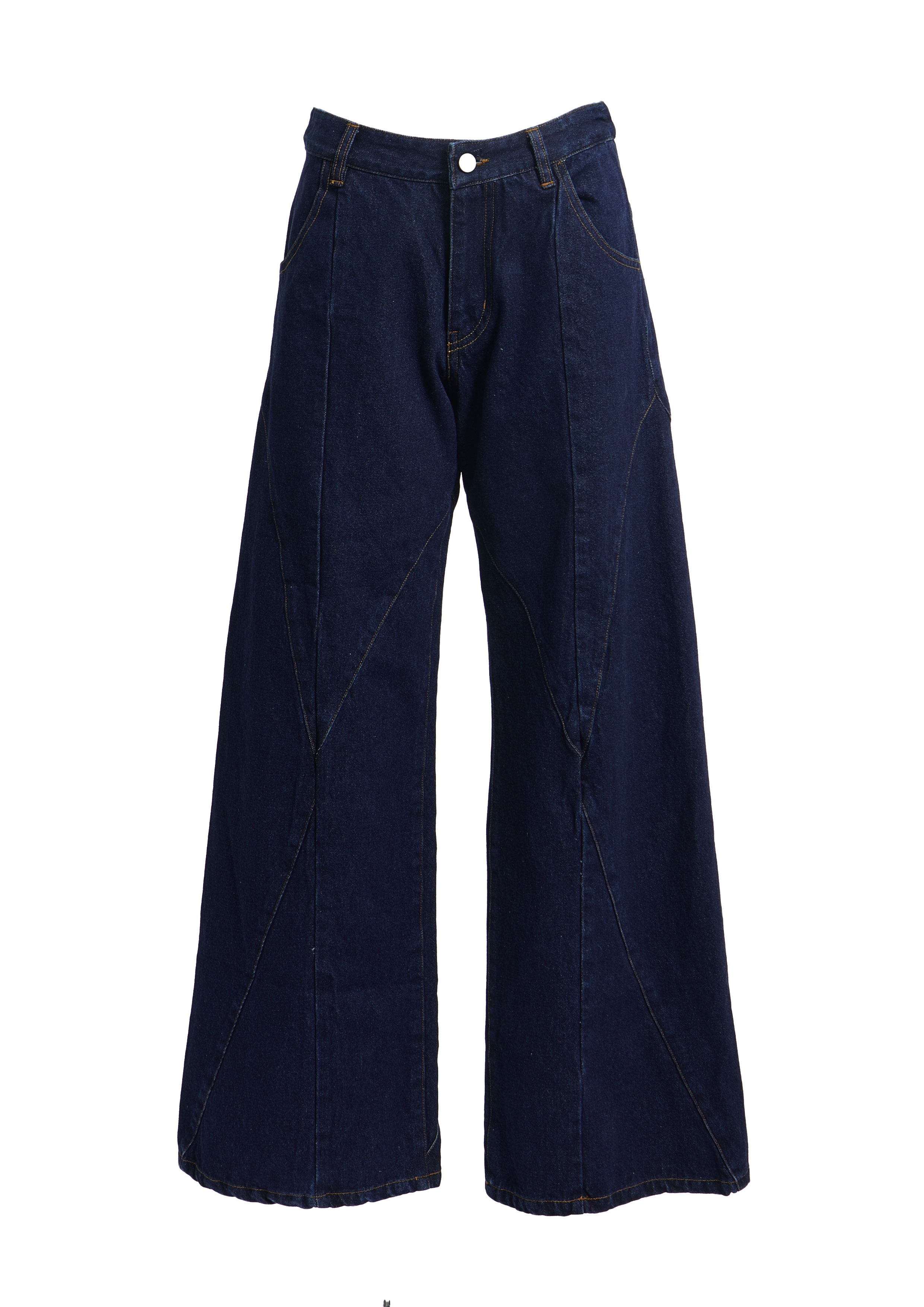 Stitch Line Denim Pants