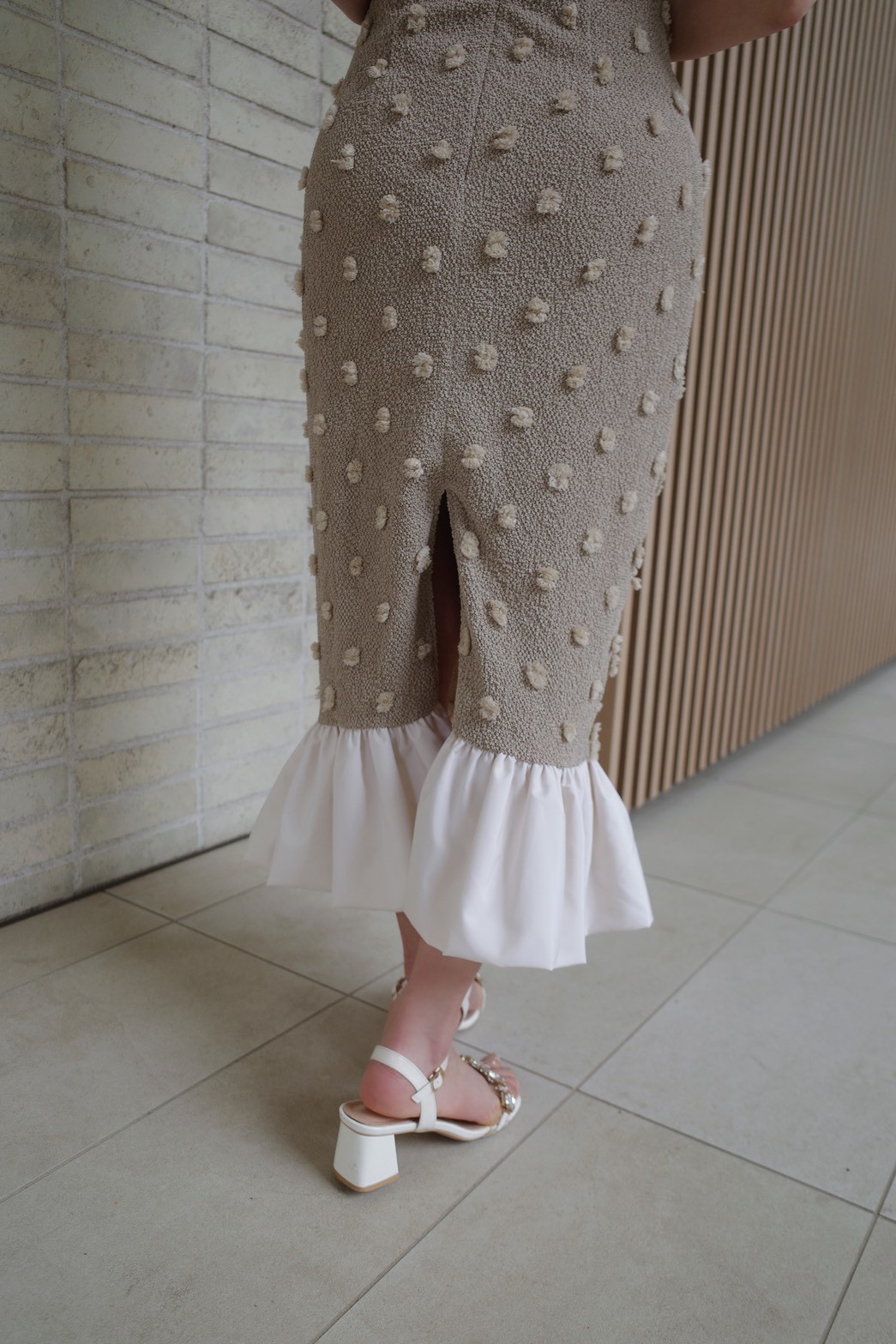 American Sleeve Puffy Dress