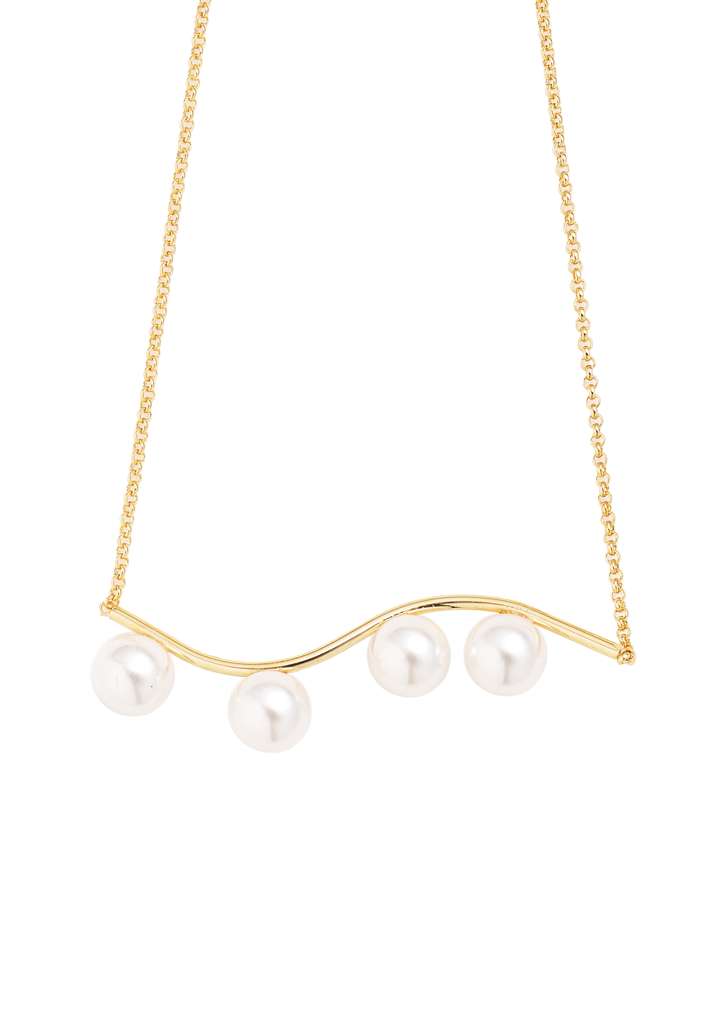 Pearl Wave Necklace