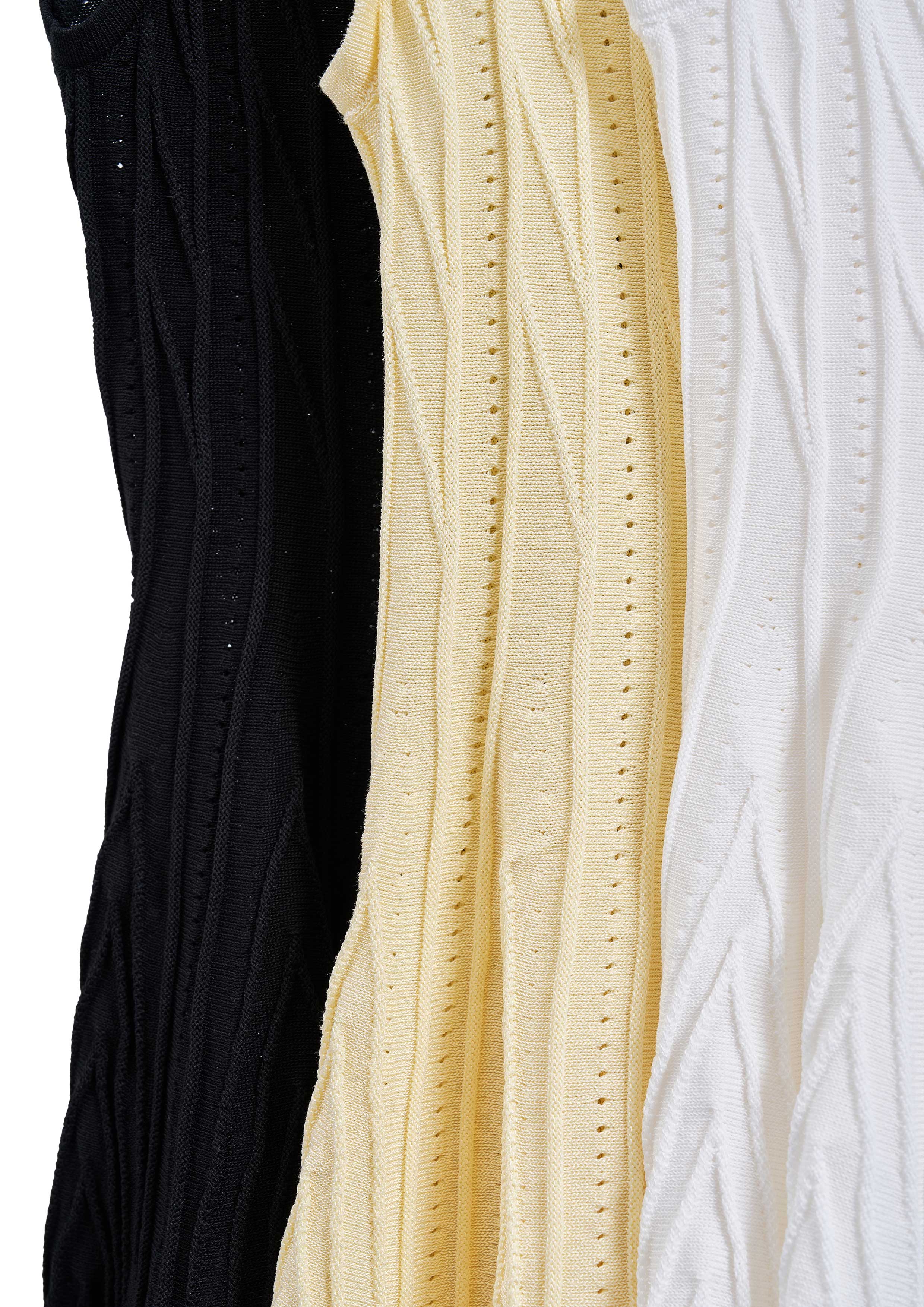 【JOUR by Crayme,】Emboss Peplum Knit