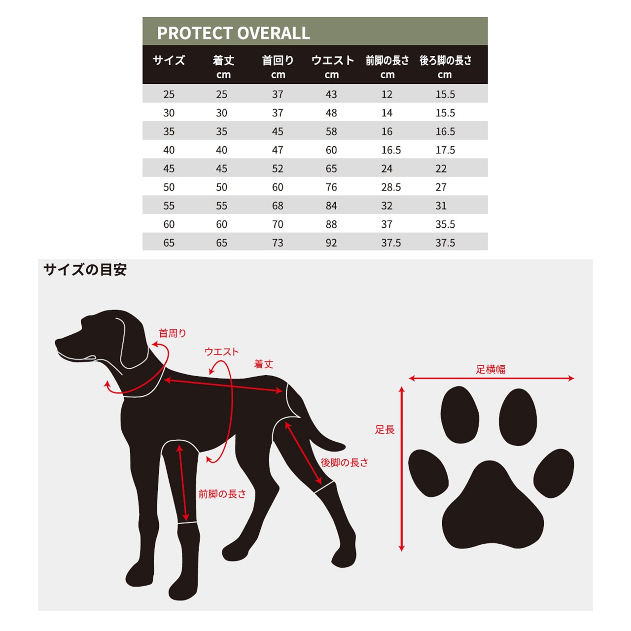 【Rukka Pets】プロテクト オーバーオール レインコート サイズ: 25