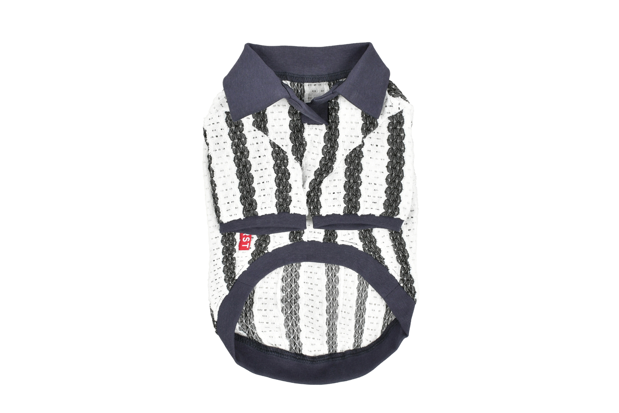 【FIRST】レーススキッパーシャツ 色: WHITE, サイズ: S