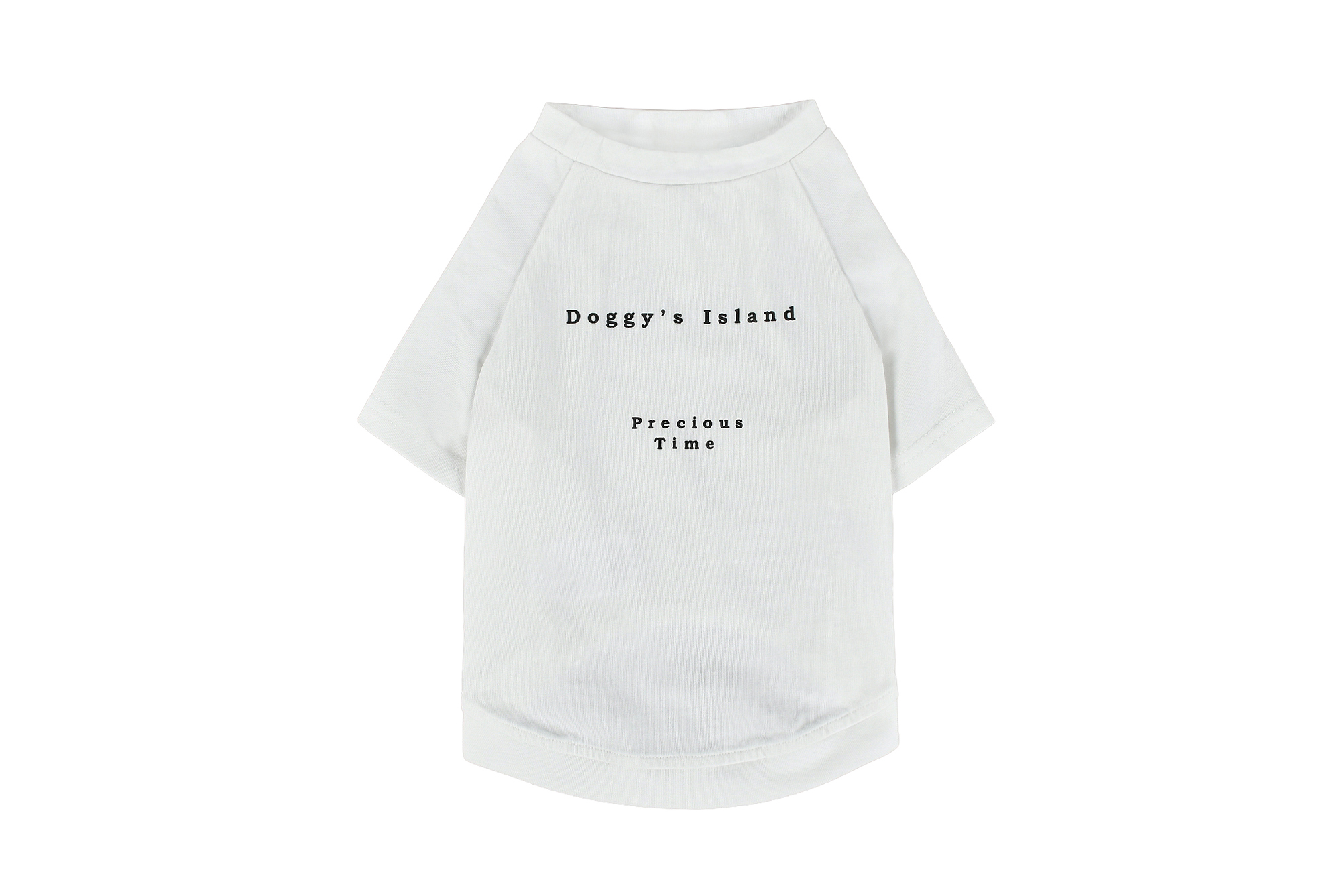 【FIRST】メッセージTシャツ　PRECIOUSTIME　DOG 色: WHITE, サイズ: S