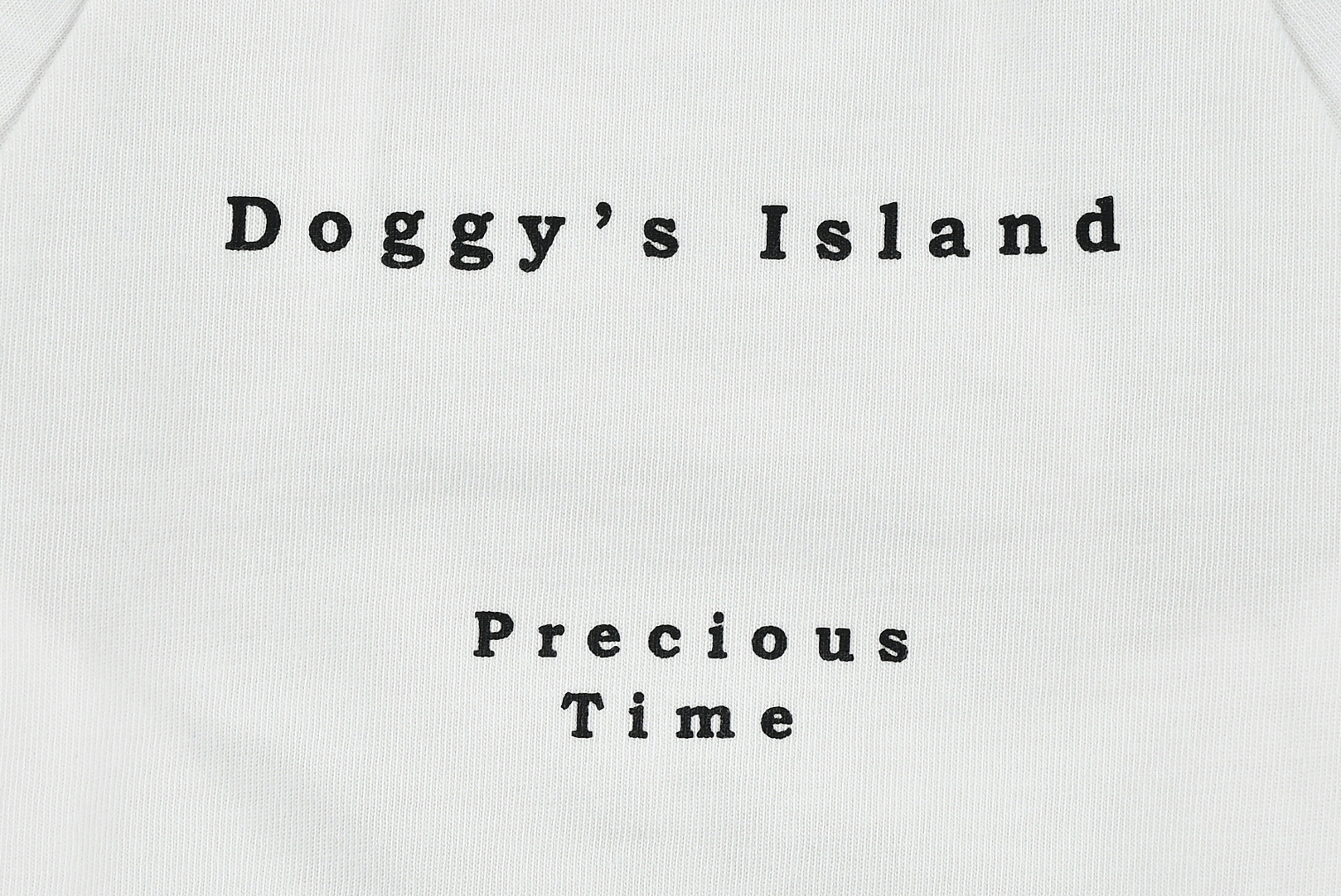 【FIRST】メッセージTシャツ　PRECIOUSTIME　DOG 色: WHITE, サイズ: S