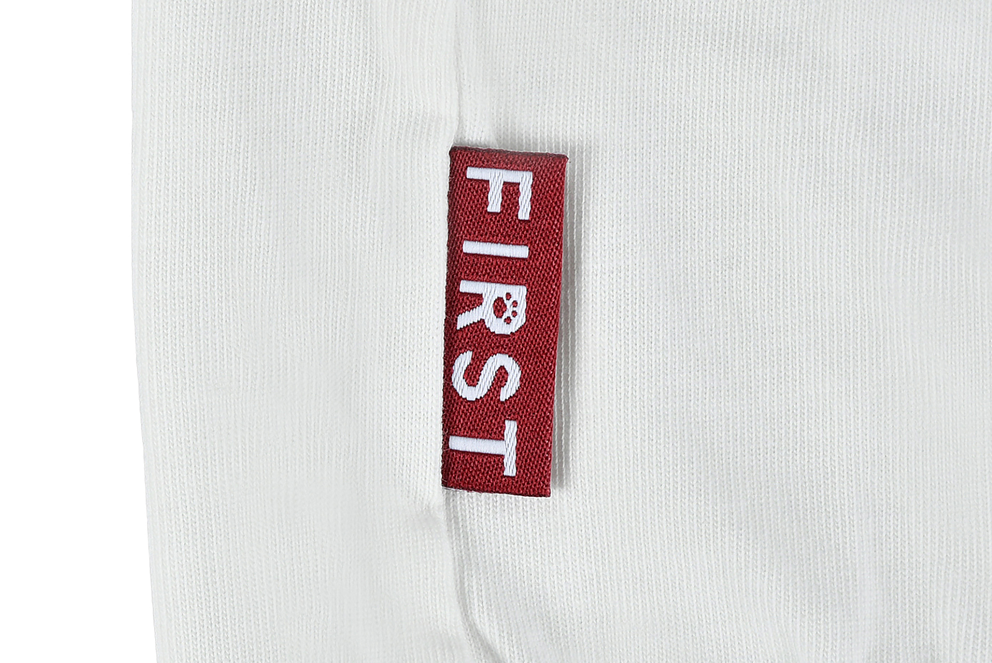 【FIRST】メッセージTシャツ　PRECIOUSTIME　DOG 色: WHITE, サイズ: S