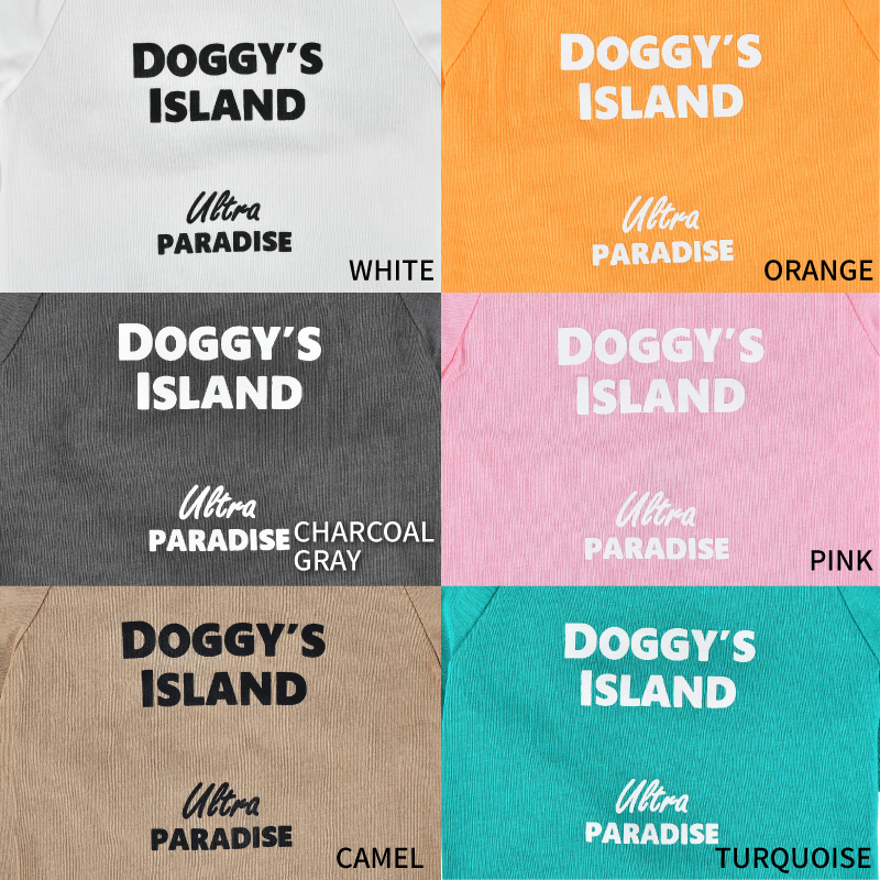 【FIRST】メッセージTシャツ　ULTRAPARADISE　DOG 色: WHITE, サイズ: S