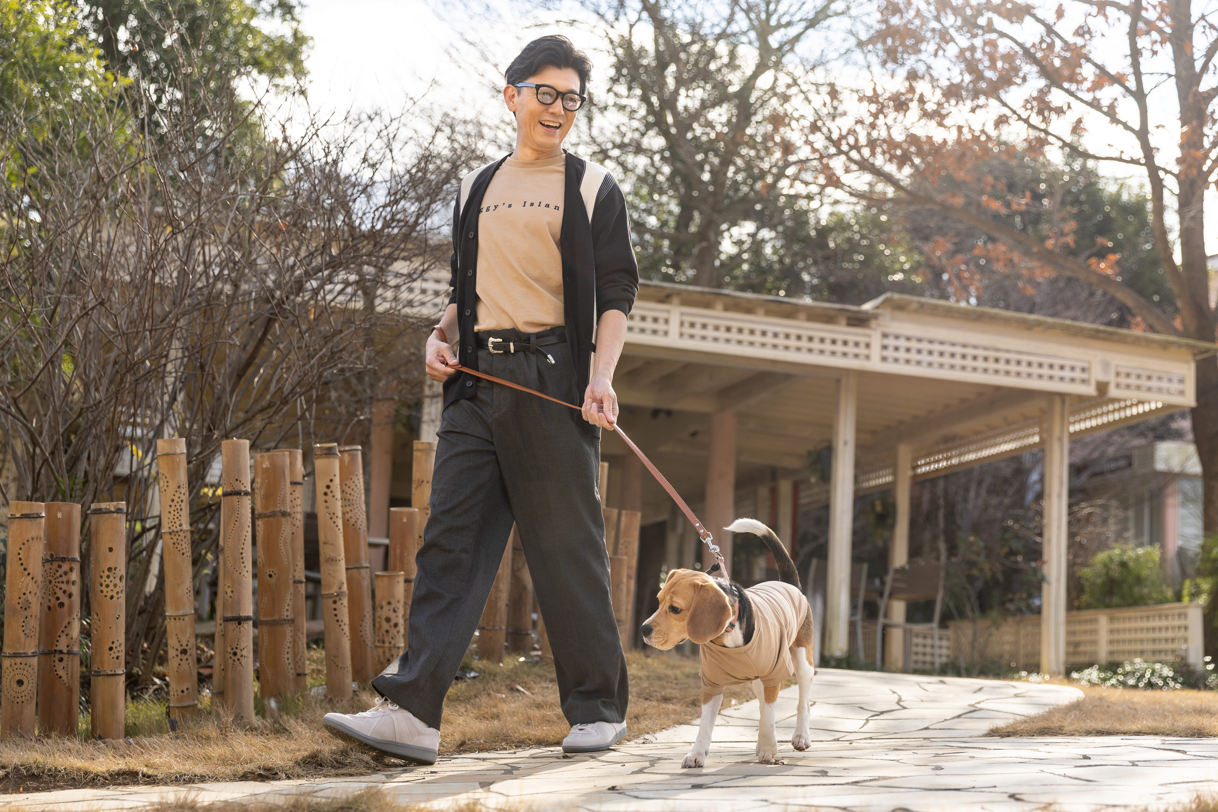 【FIRST】メッセージTシャツ　PRECIOUSTIME　DOG 色: WHITE, サイズ: S