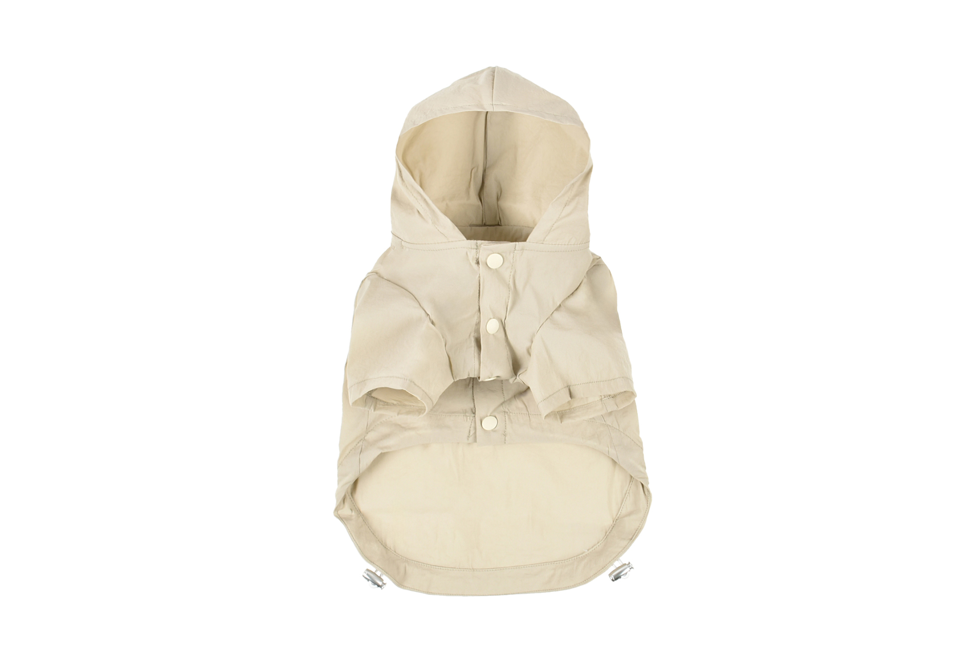 【FIRST】ウォーターシェディングフーディ 色: BEIGE, サイズ: S