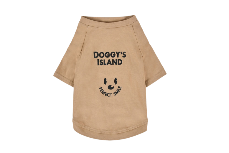 T-shirt for DOGs Brown