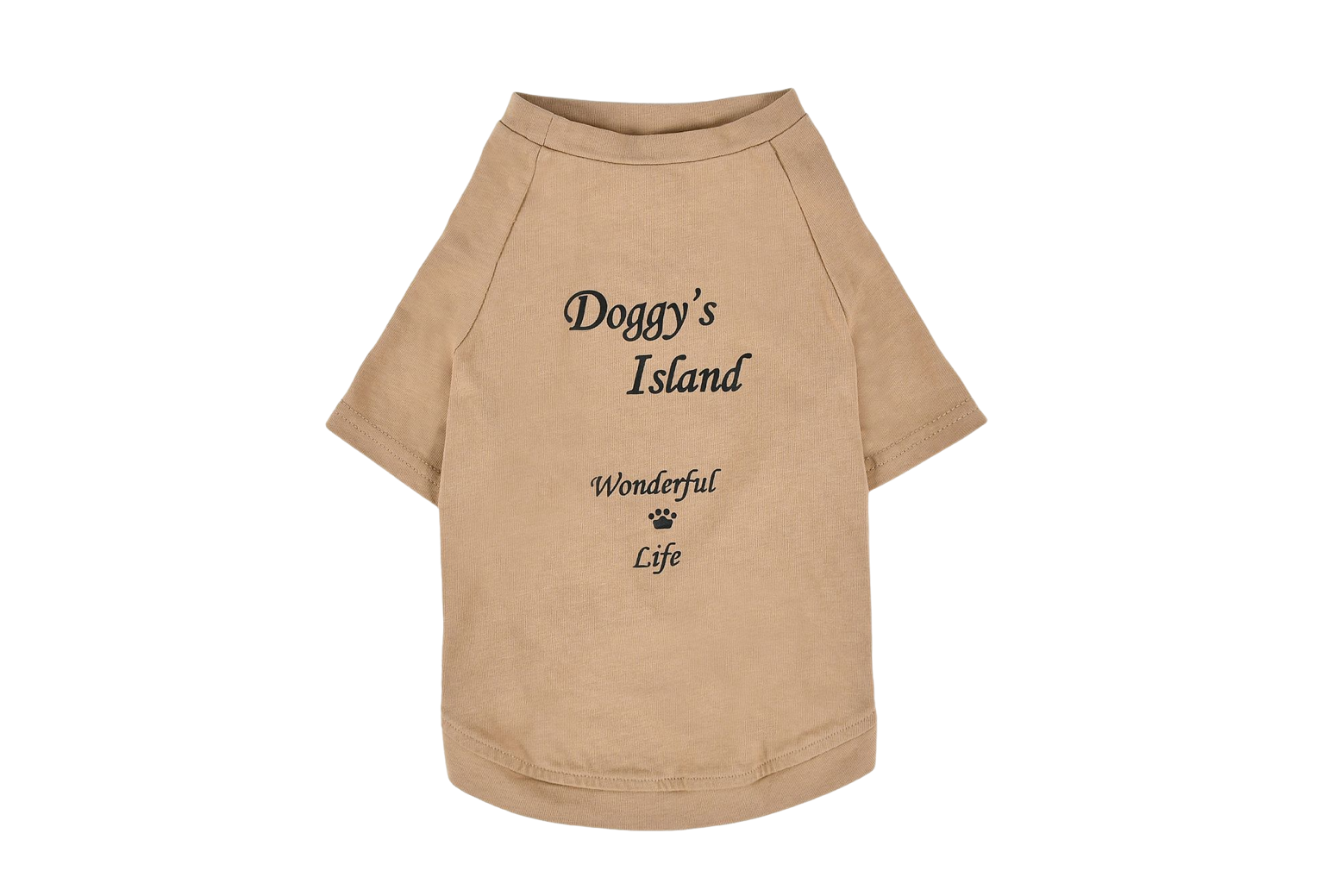T-shirt for DOGs Brown