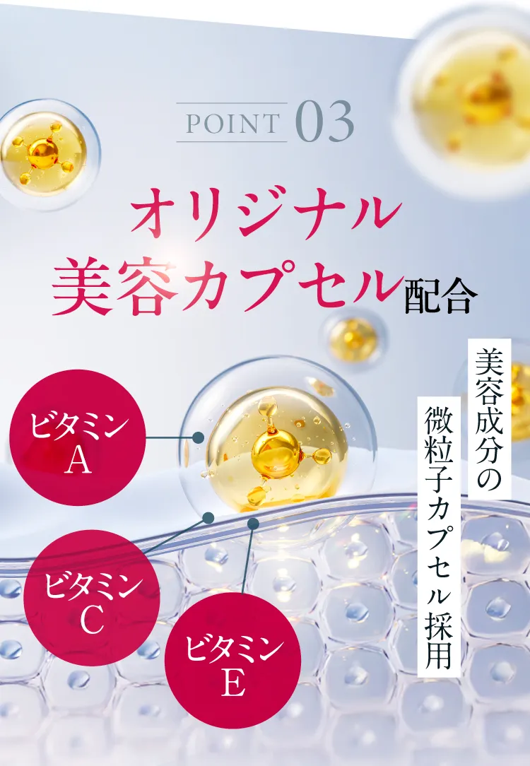 オリジナル美容カプセル配合