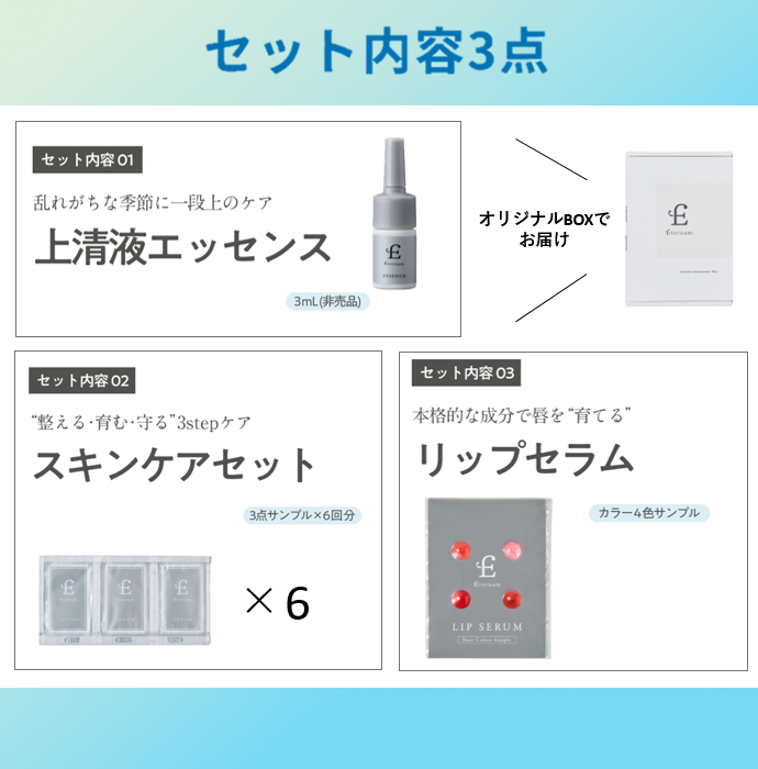 エテルナム BCセラムA セラム　美容液　新品　サンプル エテルナム BCセラムA 美容液 30ml 上清液 - メルカリ