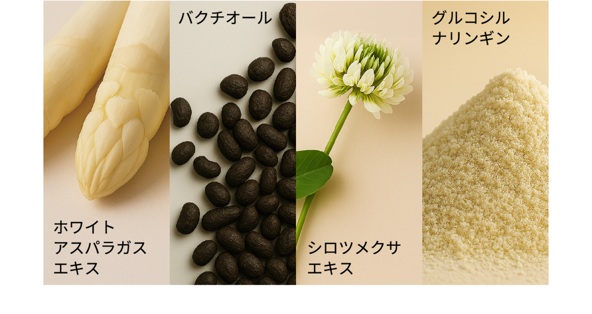 4種の植物美容成分