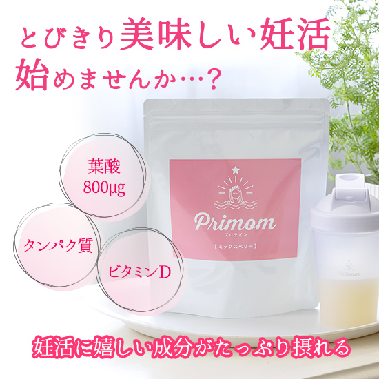 妊活プロテイン　プリマムチョコ味（15日分×2袋）