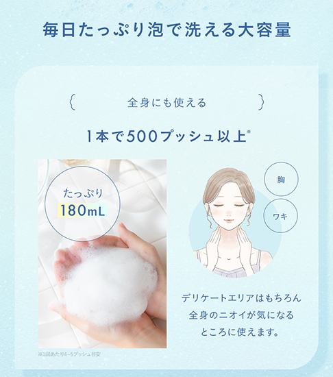 LunaMavie（ルナメヴィ）デリケートバブルウォッシュ