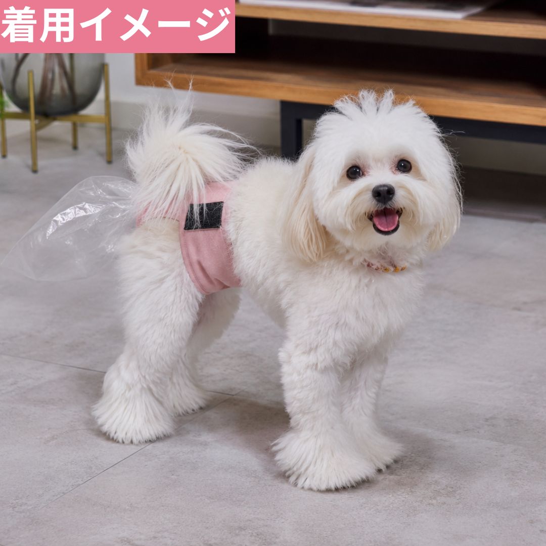 【数量限定】うんコロキャッチ ピンク 1枚単品 サイズ: Sサイズ(4.0~6.2kg)