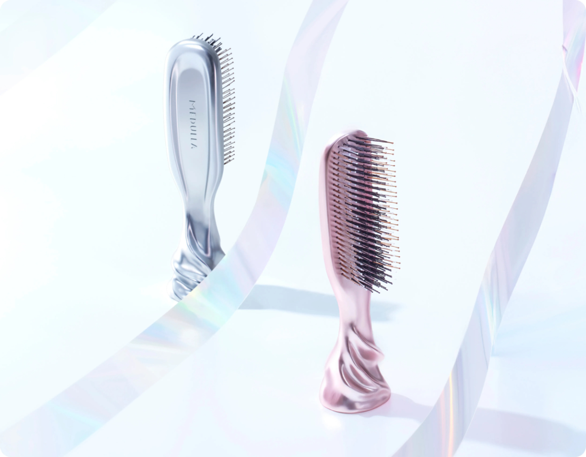 スカルプリフトブラシ シルク＋