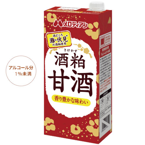 酒粕甘酒1000ml×6本×2ケースセット