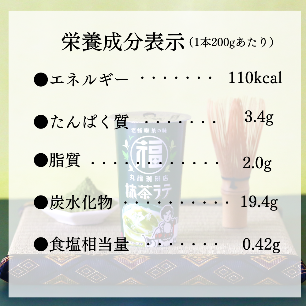 丸福珈琲店監修 丸福抹茶ラテ24本